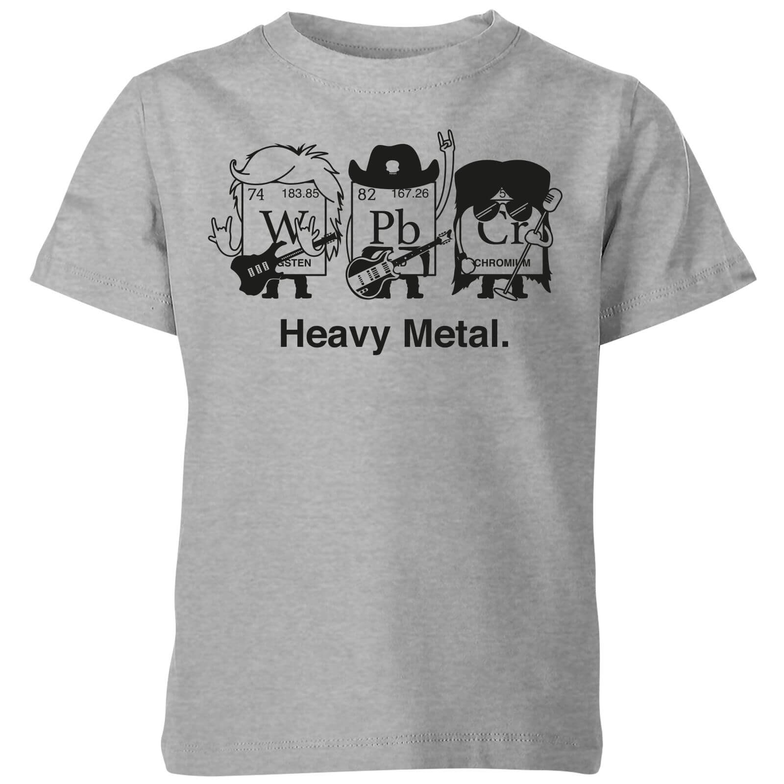 Heavy Metal Kids' T-Shirt - Grey - 11-12 Years - Grey