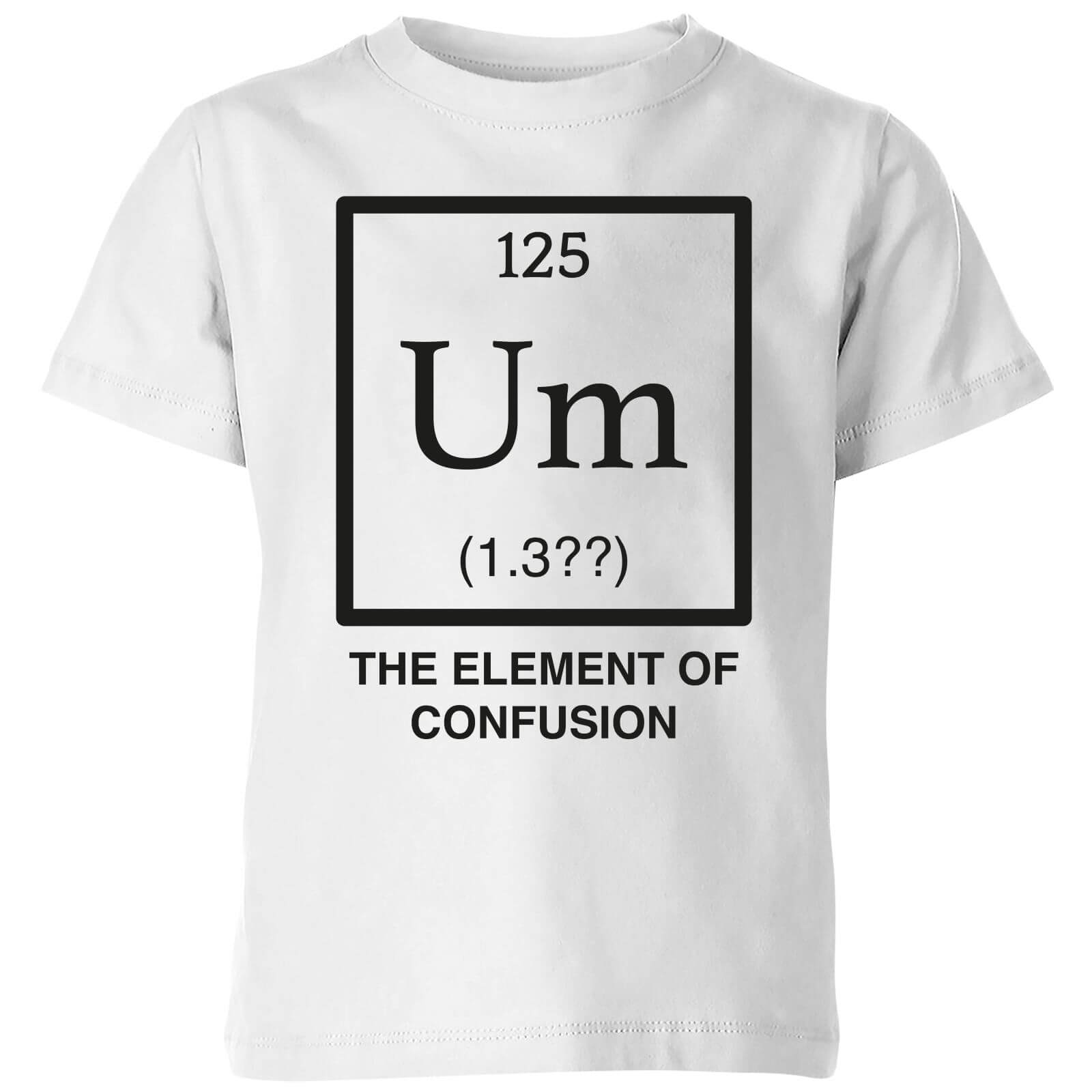 The Element Of Confusion Kids' T-Shirt - White - 3-4 Years - White
