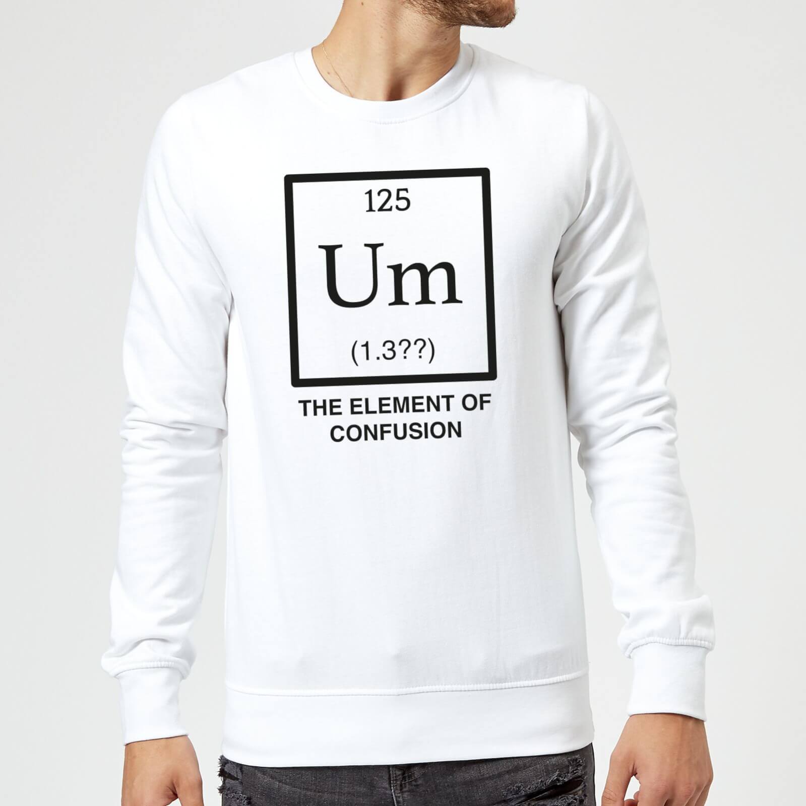 The Element Of Confusion Sweatshirt - White - L - White