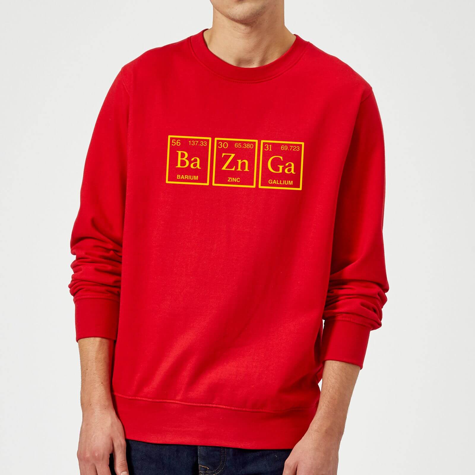 Ba Zn Ga Sweatshirt - Red - M - Red