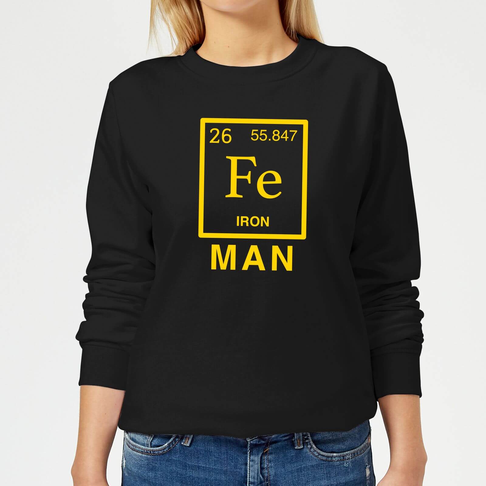 Fe Man Women's Sweatshirt - Black - XS - Black
