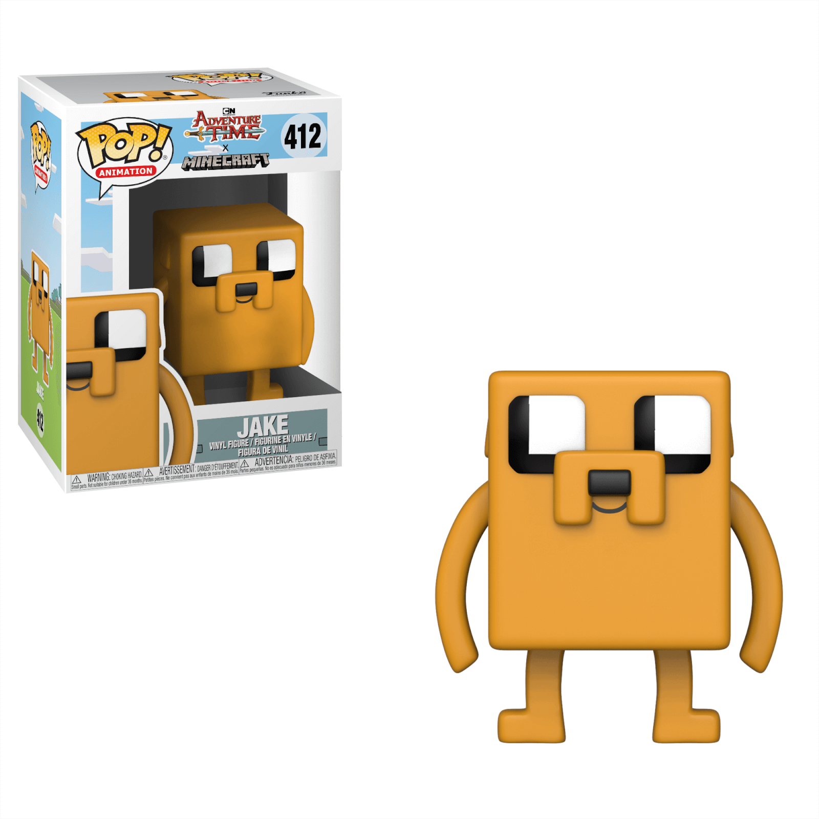 En Oferta Adventure Time X Minecraft Jake Funko Pop! Vinyl