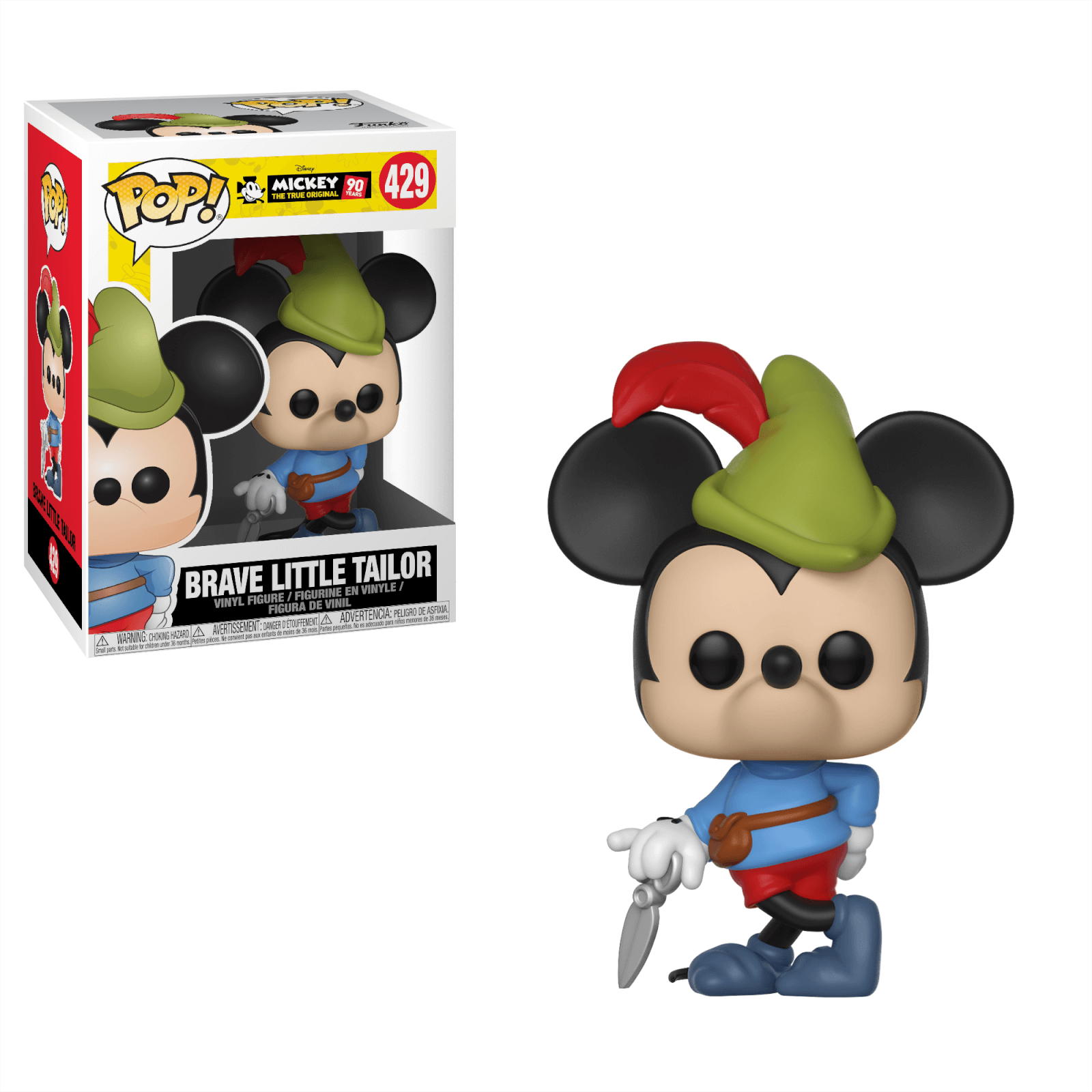 Disney Mickey'S 90Th Brave Little Tailor Funko Pop! Vinyl