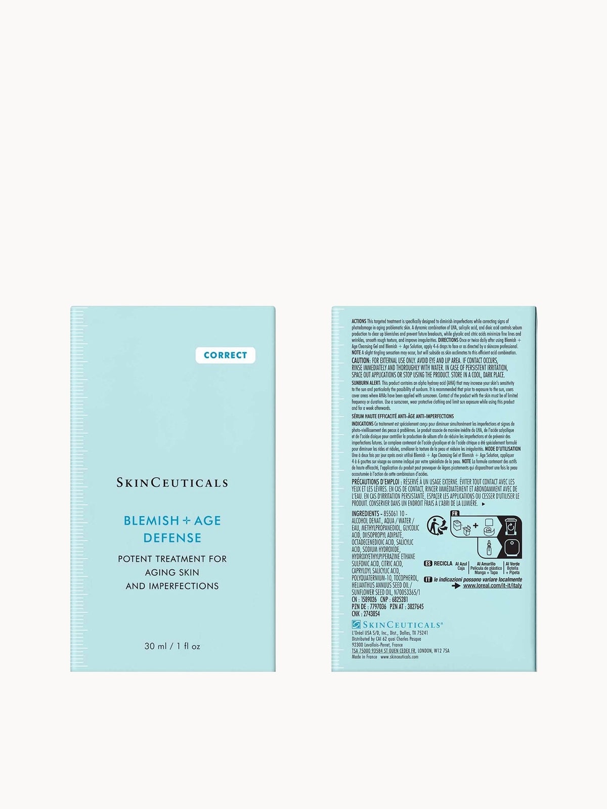 SkinCeuticals Blemish and Age Defense Corrective Serum 30ml 3