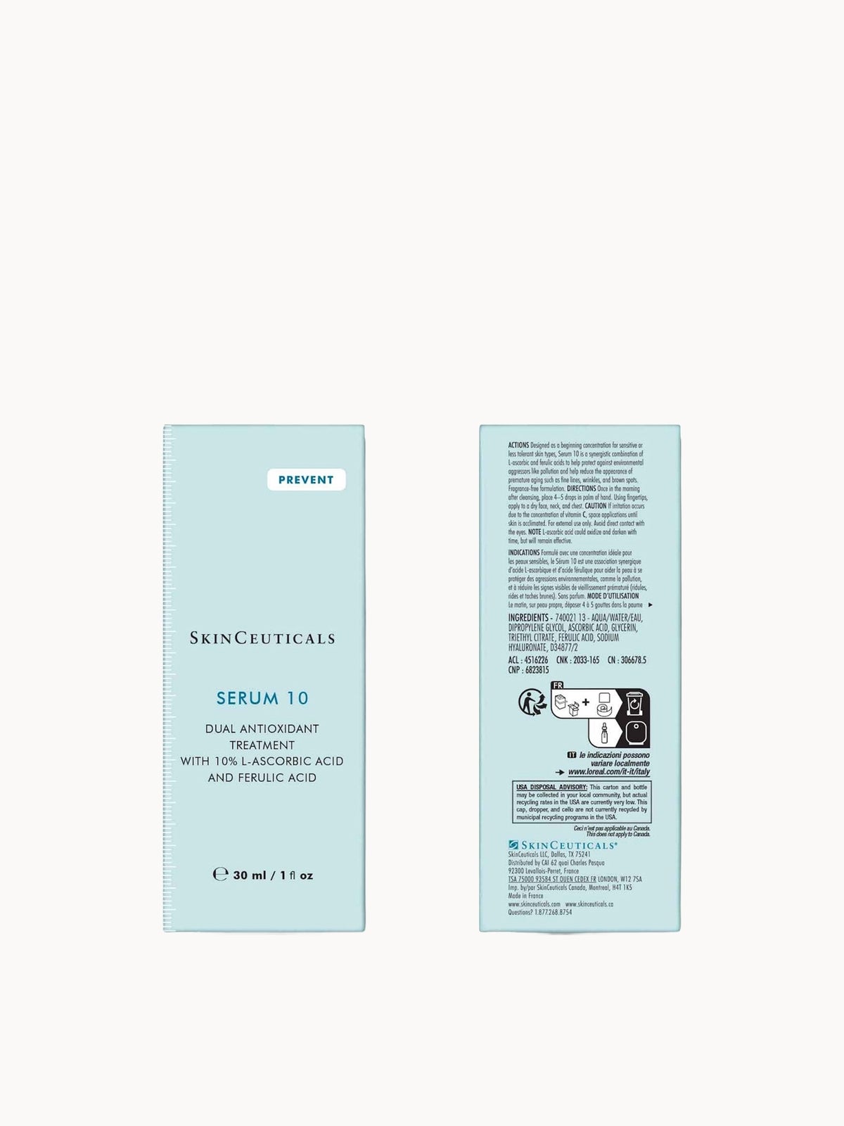 SkinCeuticals Serum 10 Antioxidant Vitamin C Serum for Sensitive Skin 30ml 3