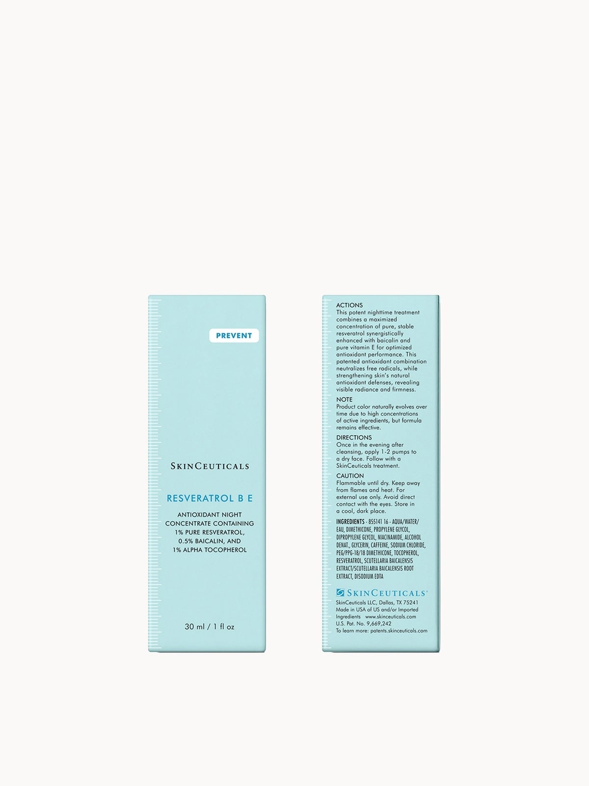 SkinCeuticals Resveratol B E Treatment 30ml 3