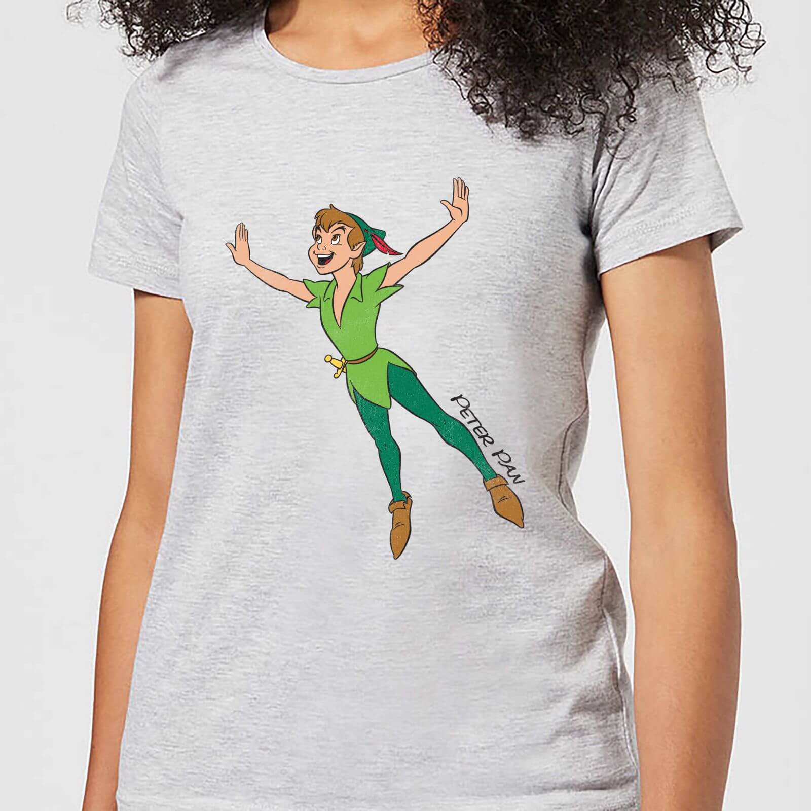 

T-Shirt Disney Peter Pan Flying - Grigio - Donna - S