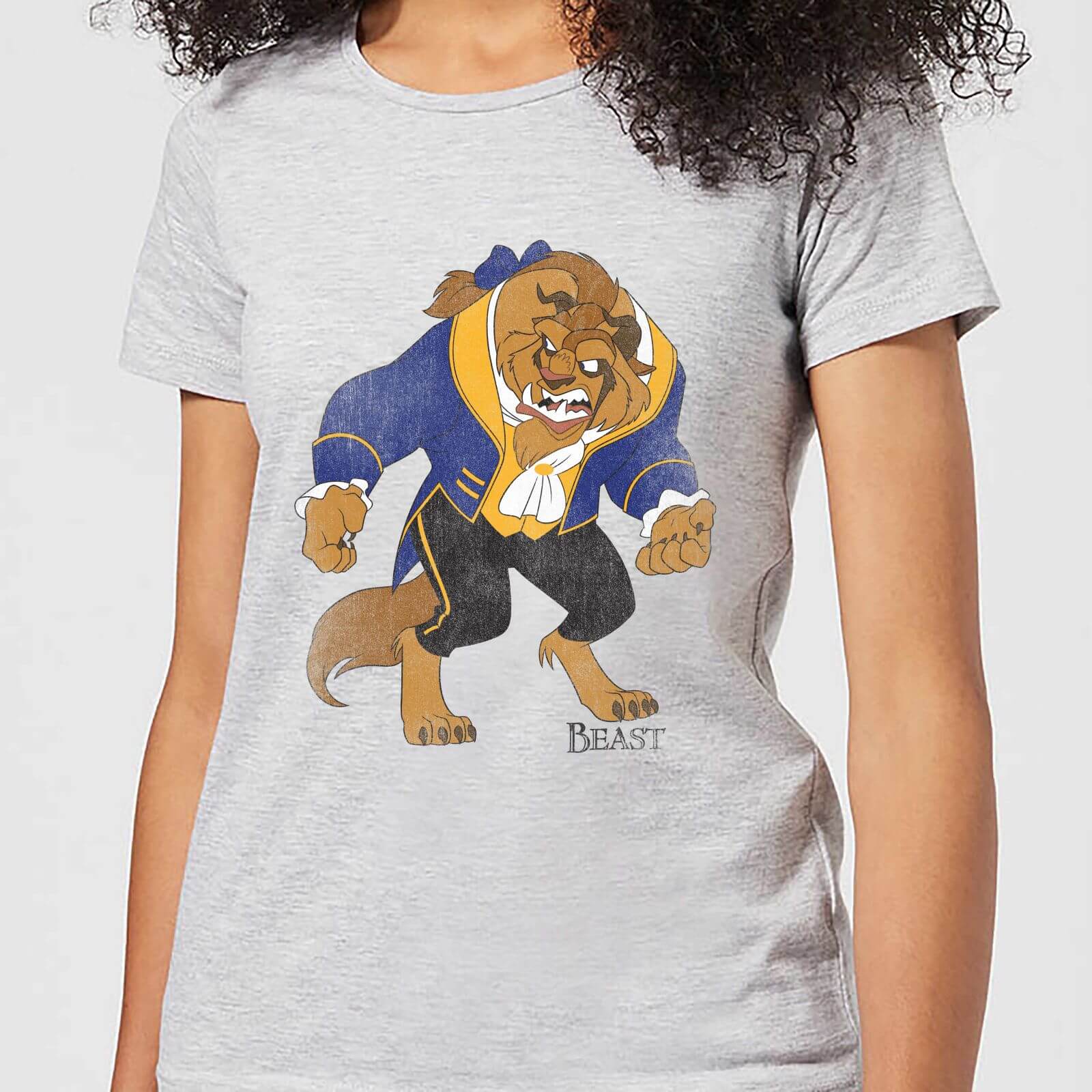 

Disney Beauty And The Beast Classic Women's T-Shirt - Grey - XXL - Grigio