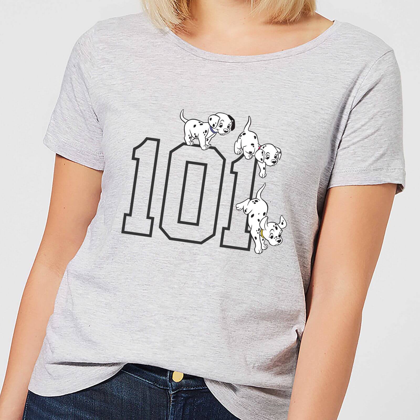 T-Shirt Femme Les 101 Dalmatiens Disney - Gris - S
