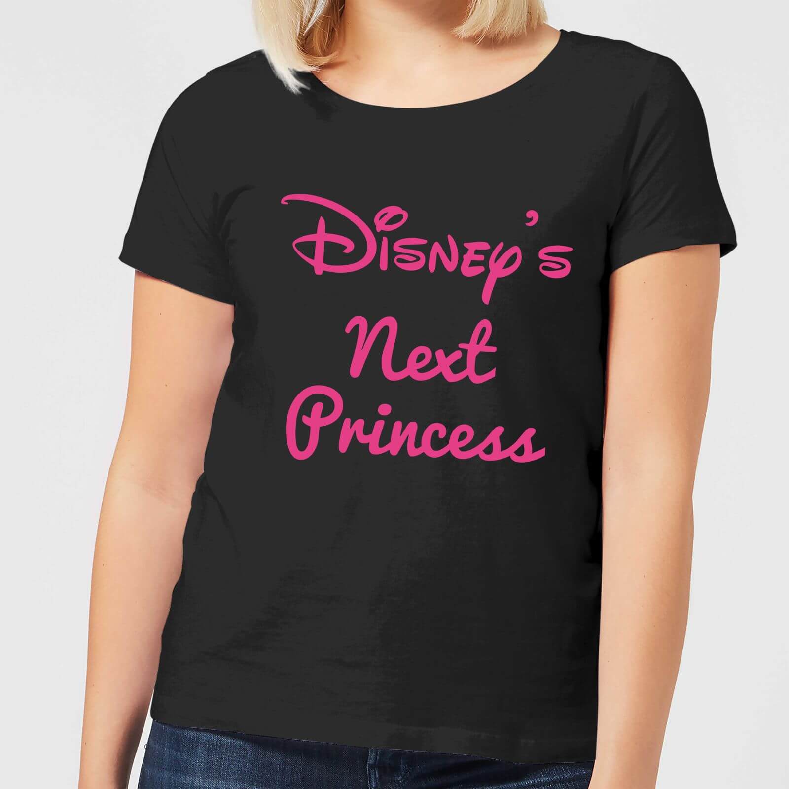 disney princess next women's t-shirt - black - s