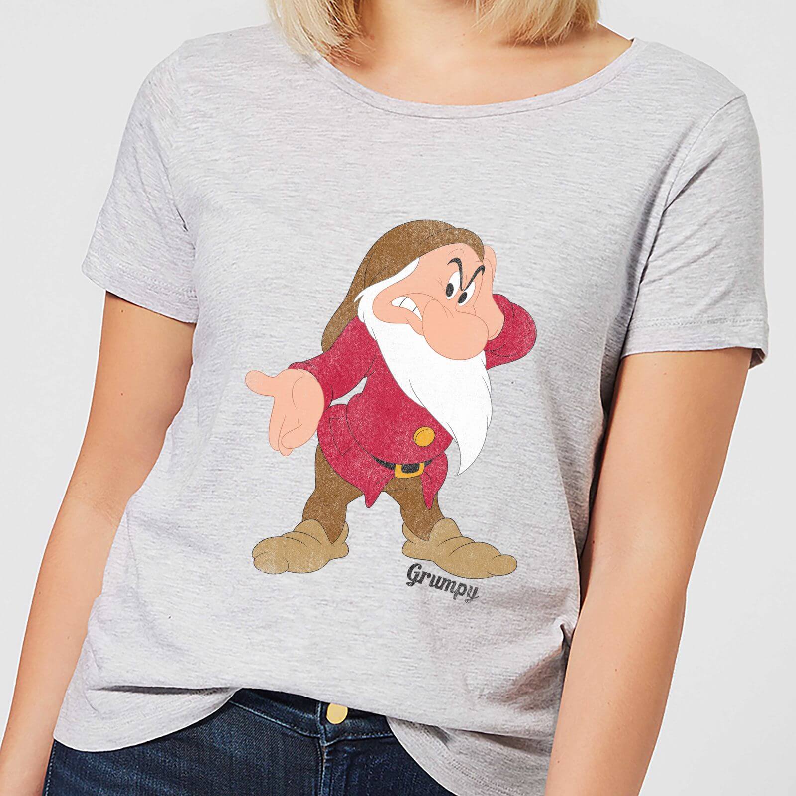 

T-Shirt Disney Biancaneve Grumpy Classic - Grigio - Donna - M