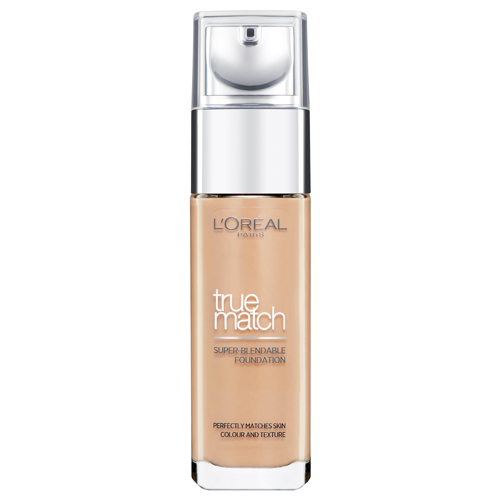 L'Oréal Paris True Match Liquid Foundation with SPF and Hyaluronic Acid 30ml (Various Shades) - 6.5W Golden Toffee