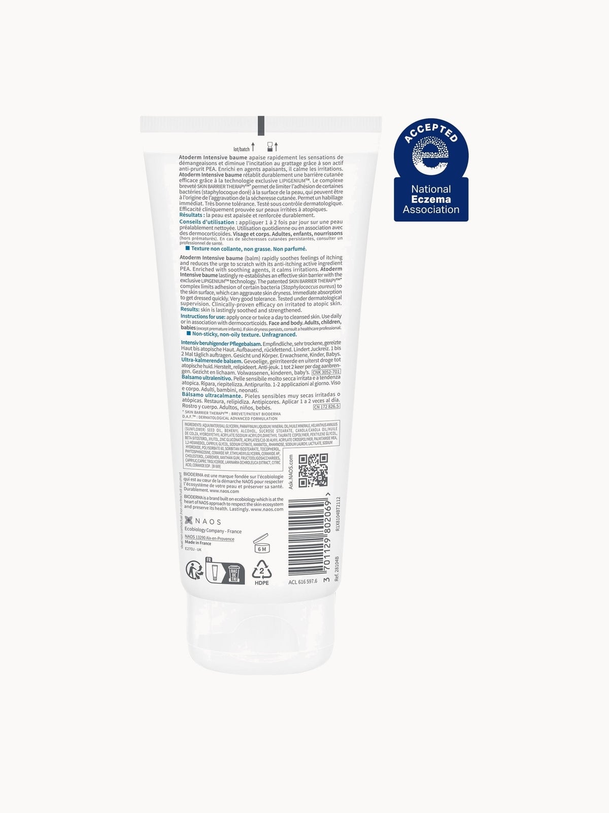 Bioderma Atoderm Ultra-Soothing Balm - Very Dry Skin 200ml 3
