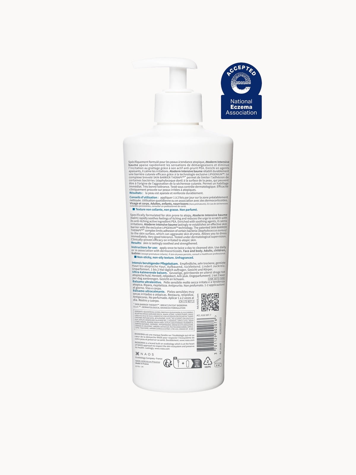 Bioderma Atoderm Intensive Balm 500ml 3