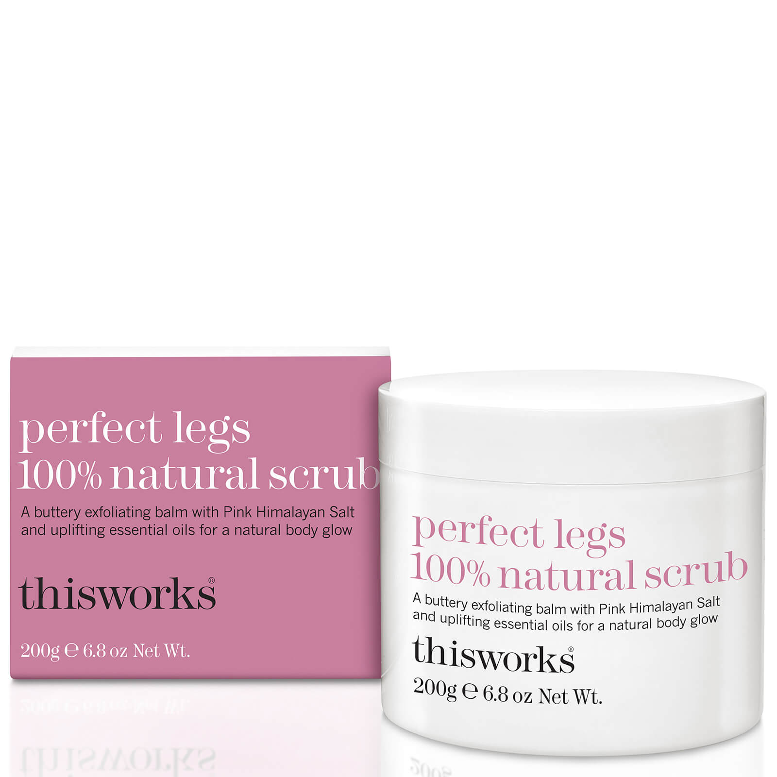 

this works Perfect Legs 100% Natural Scrub 200g