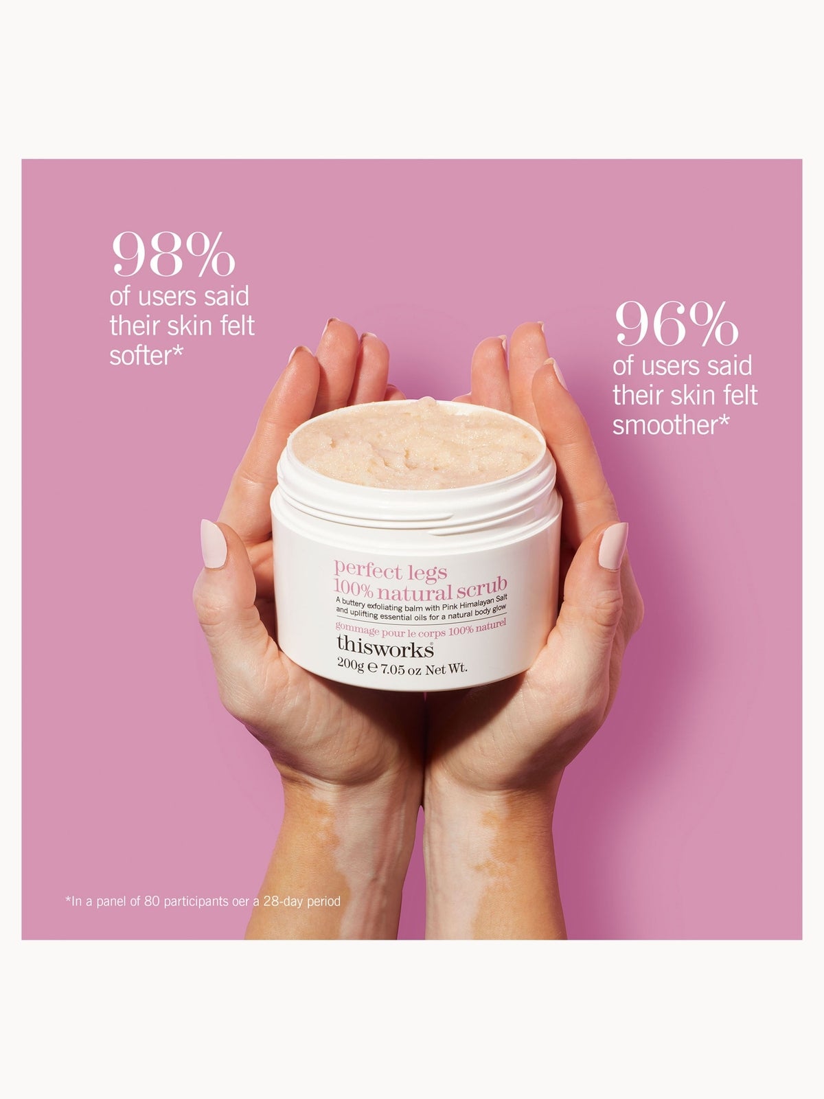 This Works Perfect Legs 100% Natural Scrub 200g 3