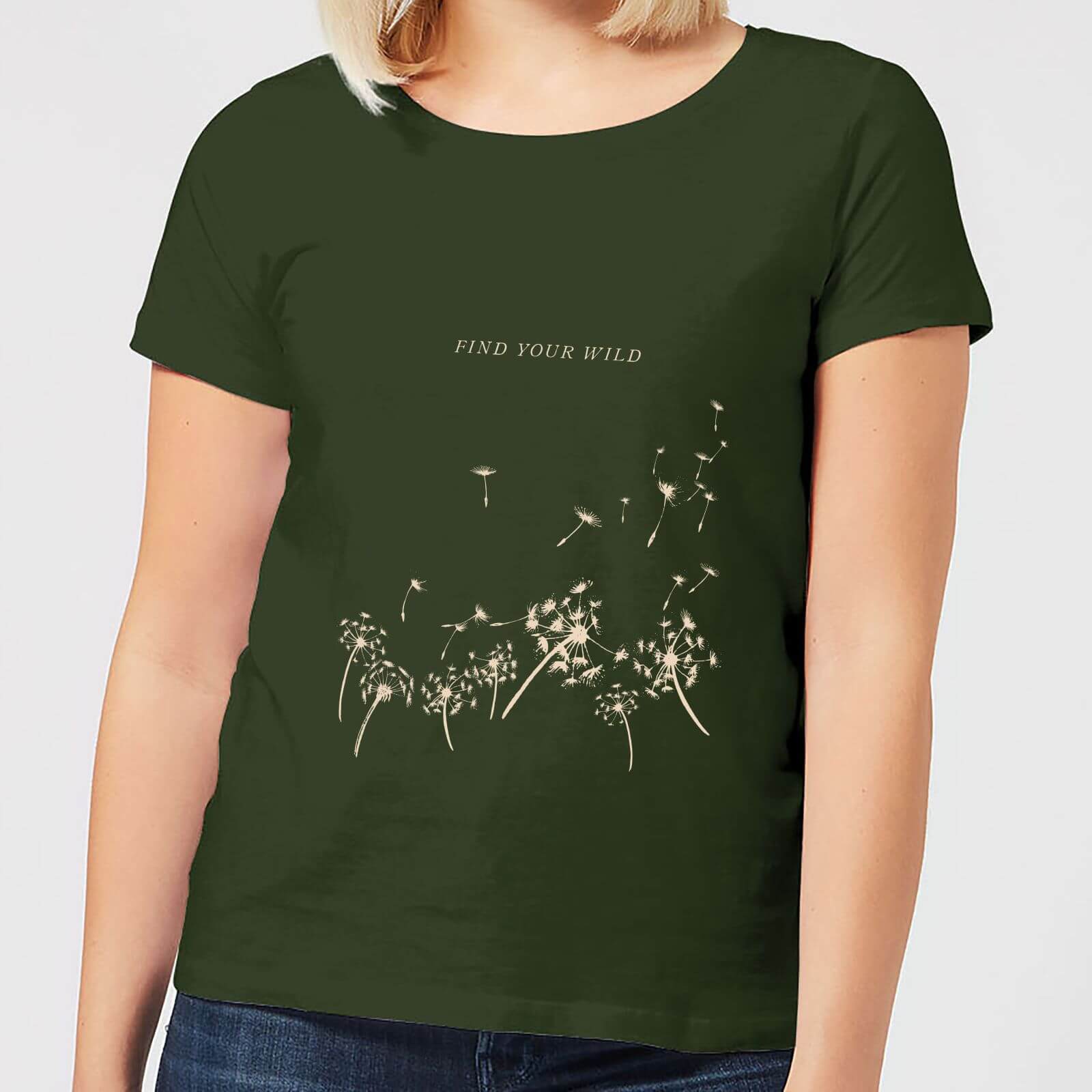 Find Your Wild Women's T-Shirt - Forest Green - M - Forest Green
