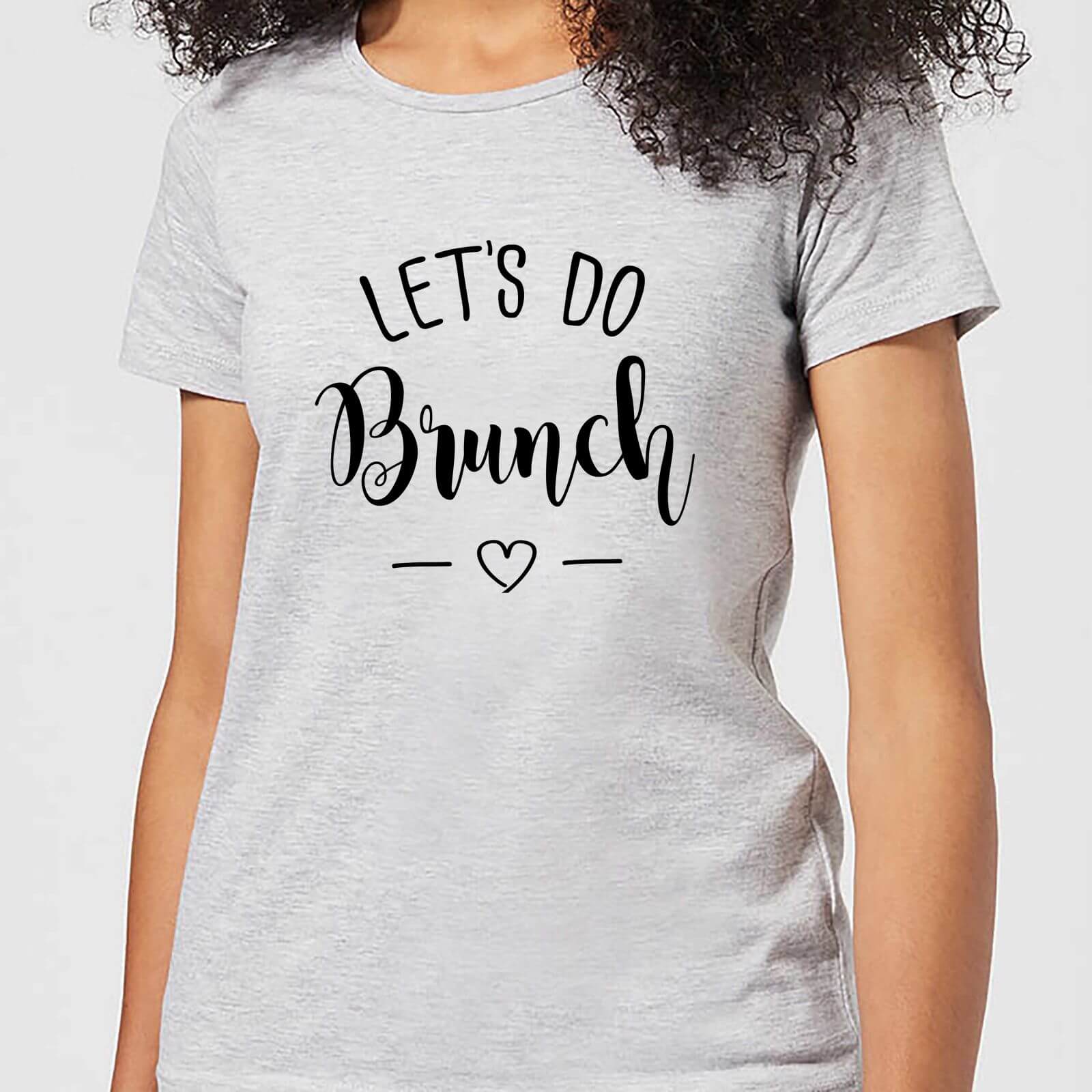 Lets Do Brunch Women's T-Shirt - Grey - M - Grey