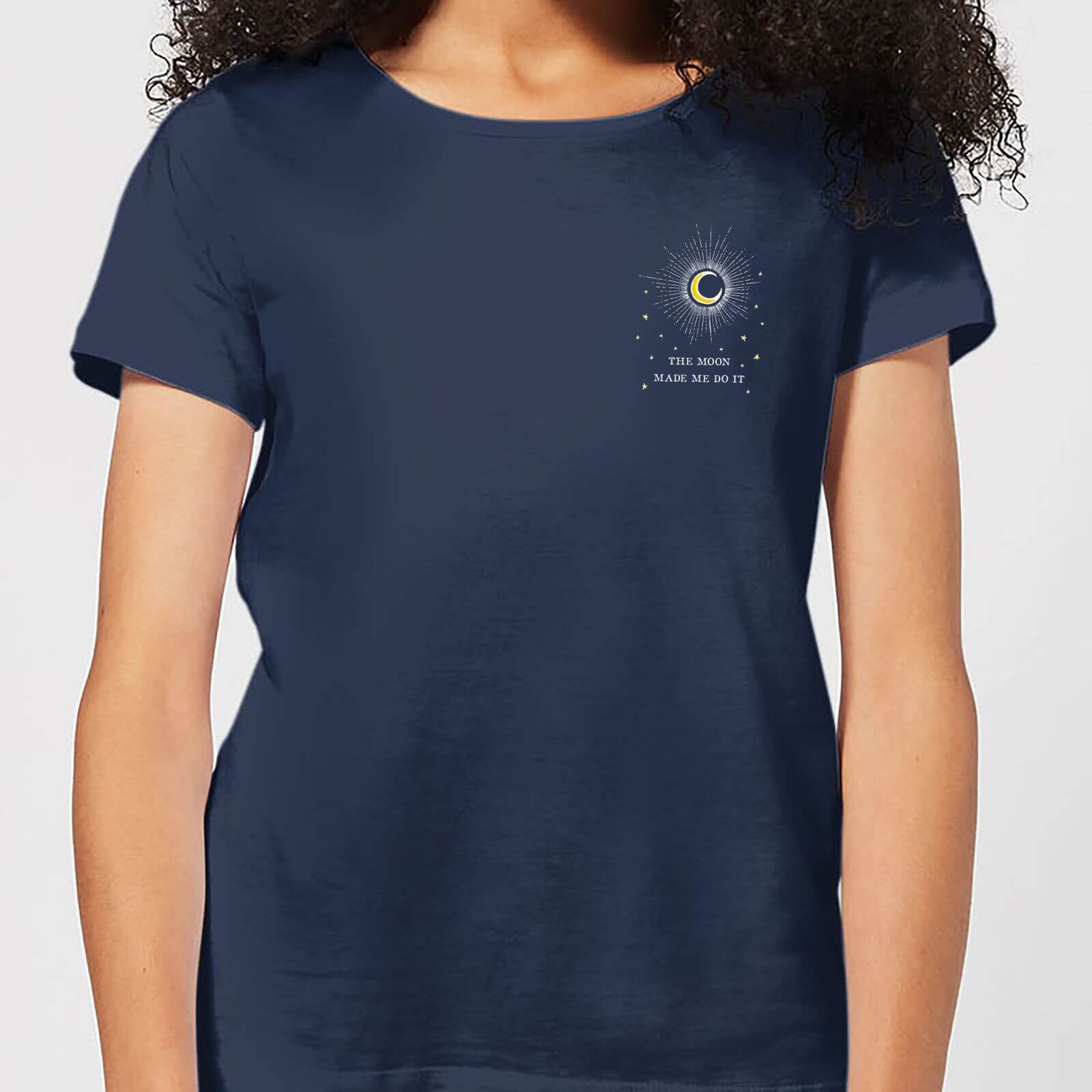The Moon Made Me Do It Women's T-Shirt - Navy - XXL - Navy