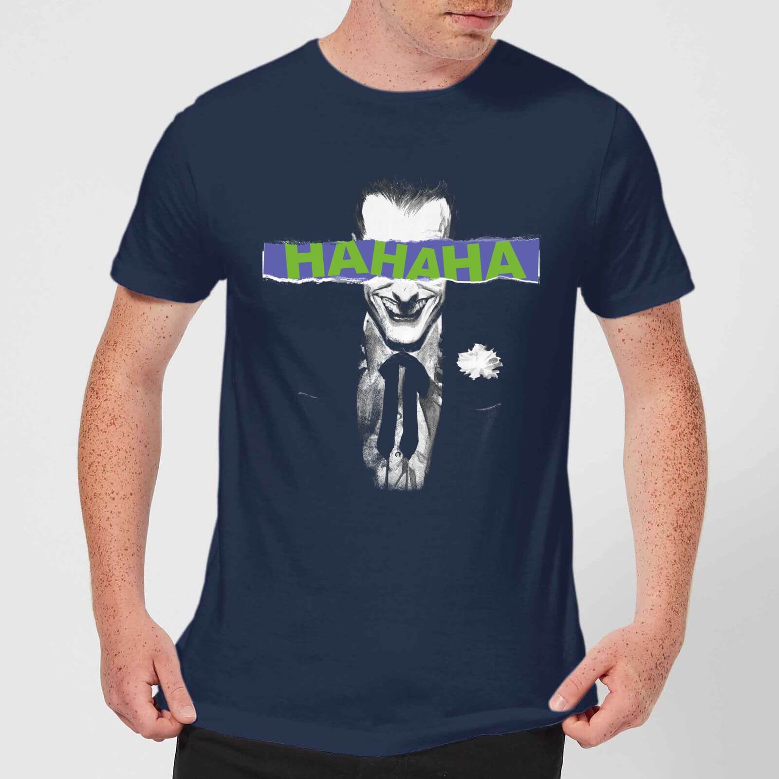 DC Comics Batman Joker The Greatest Stories T-shirt - Navy - XXL