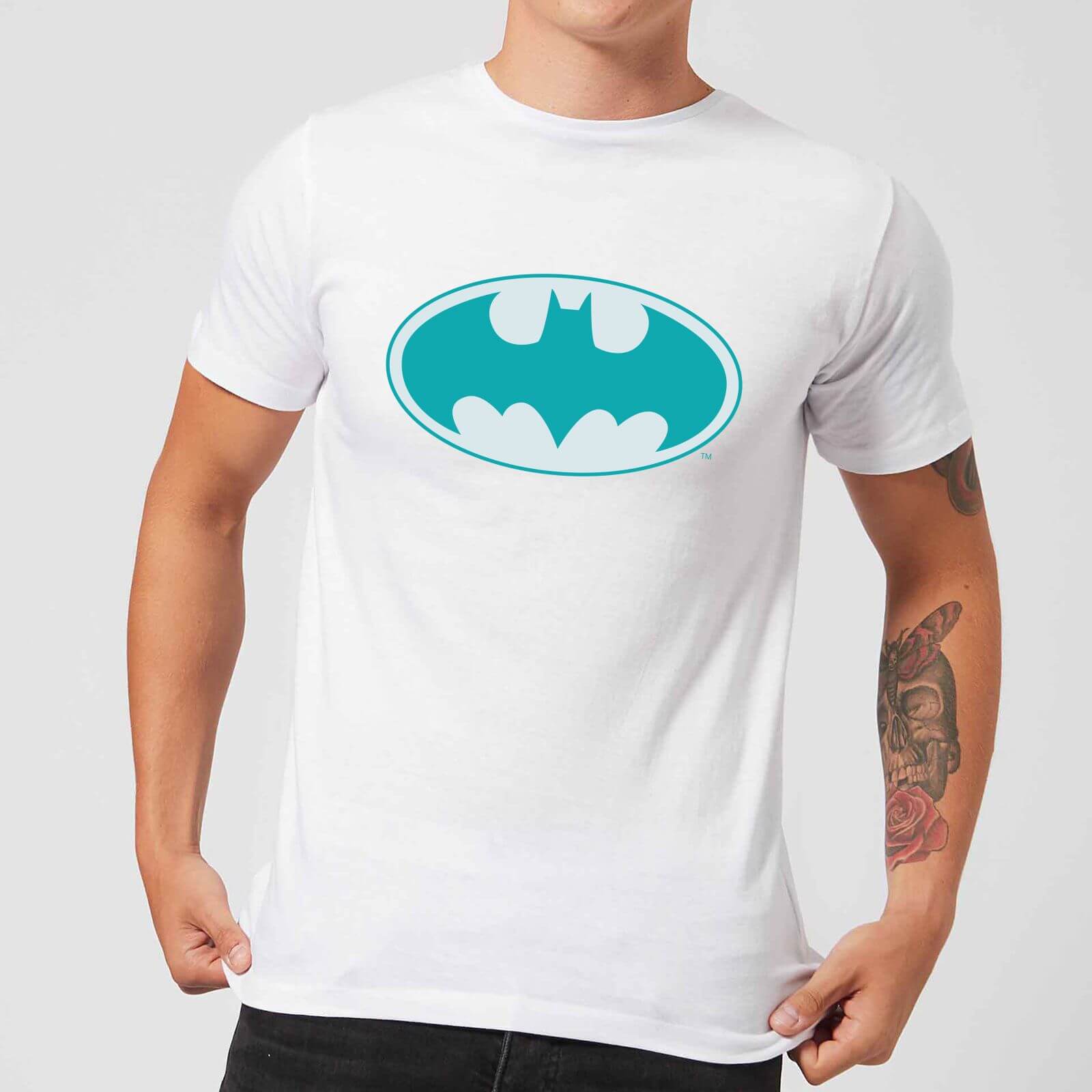 DC Comics Batman Jade Logo T-Shirt - White - XS - White