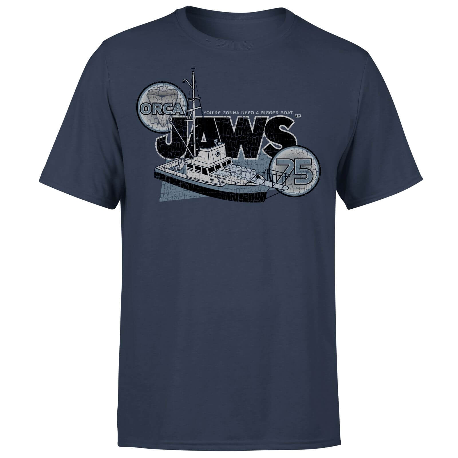 Jaws Orca 75 T-Shirt - Navy - L