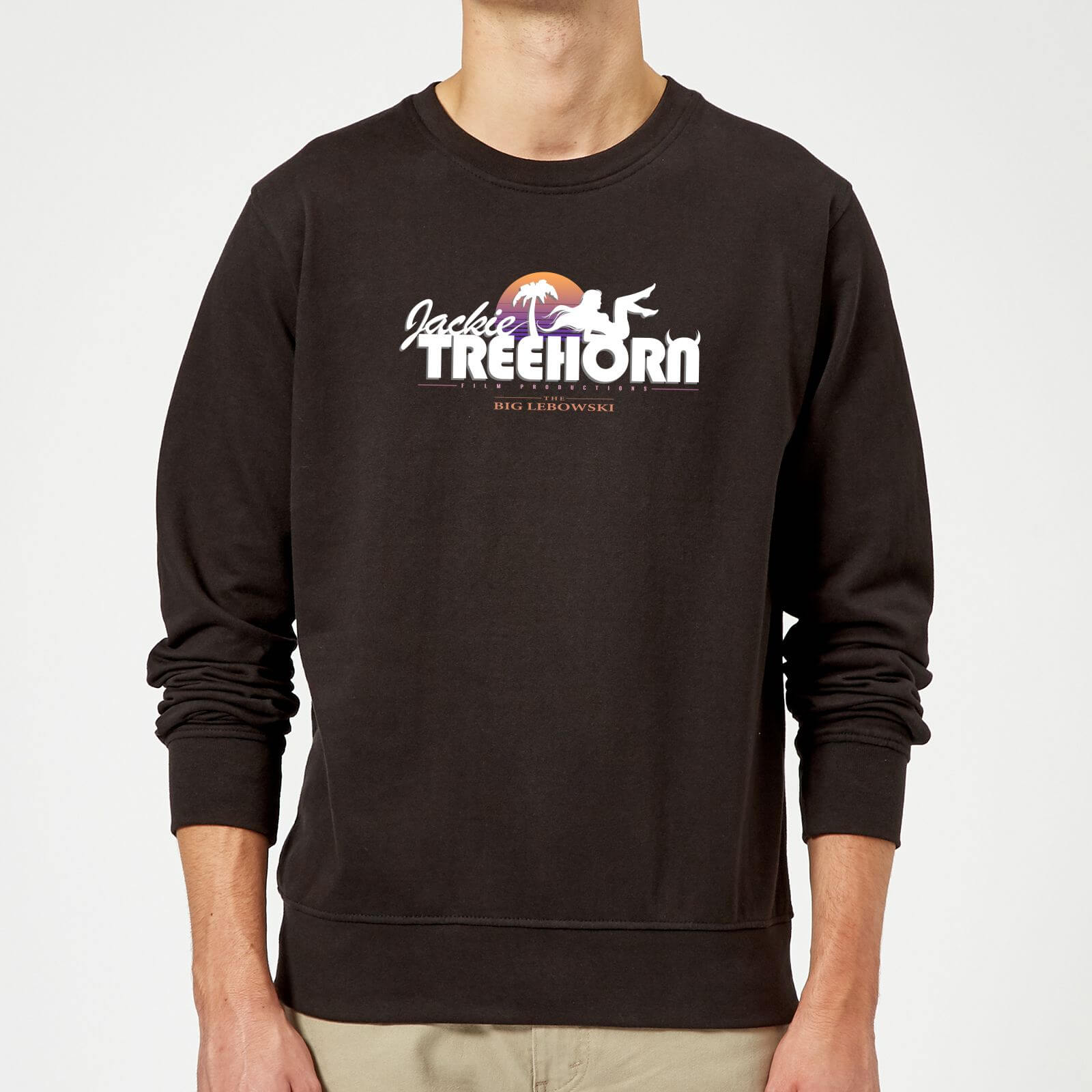 The Big Lebowski Treehorn Logo Sweatshirt - Black - S - Black