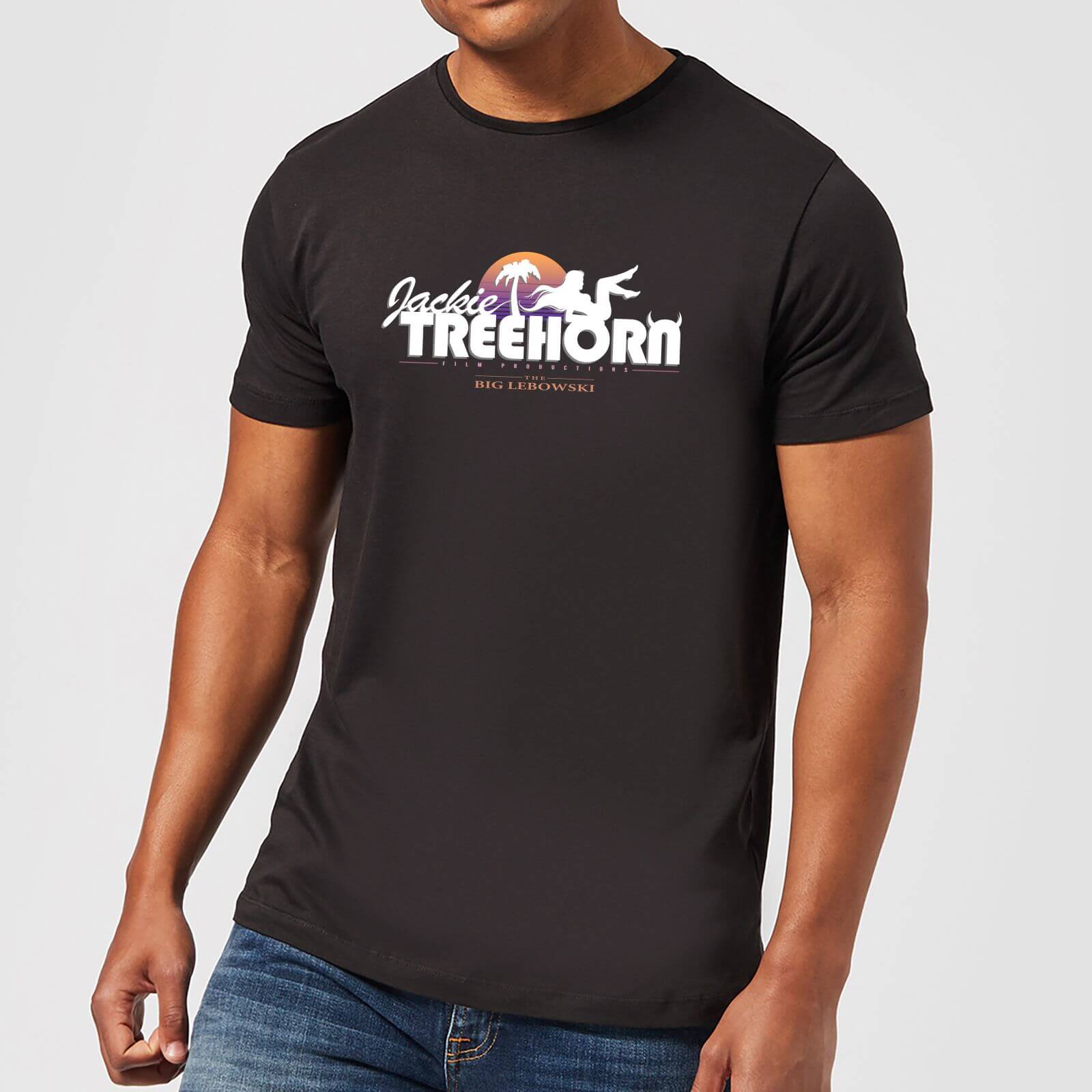 The Big Lebowski Treehorn Logo T-Shirt - Black - M