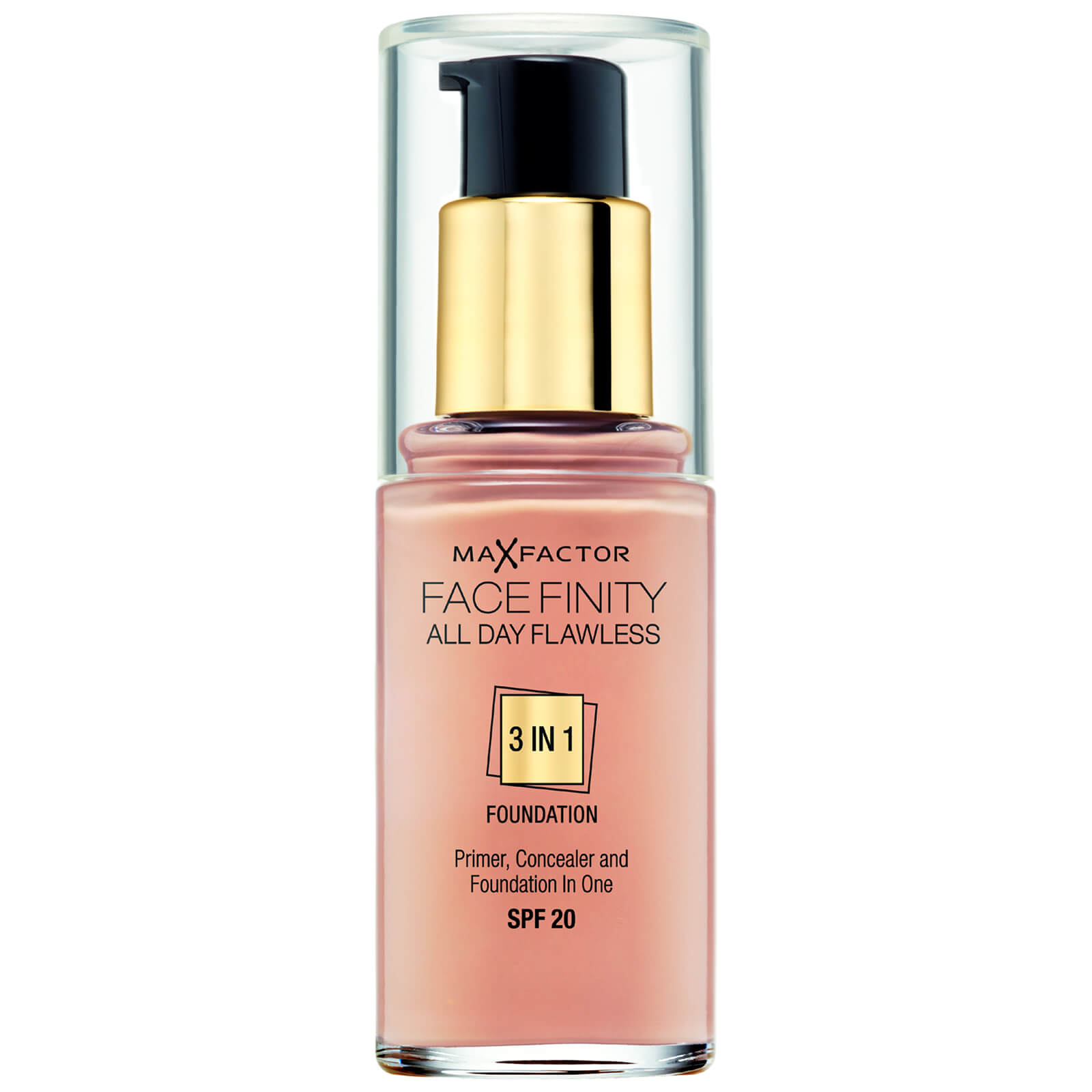 

Max Factor Facefinity 3 in 1 All Day Flawless Foundation - 80 Bronze