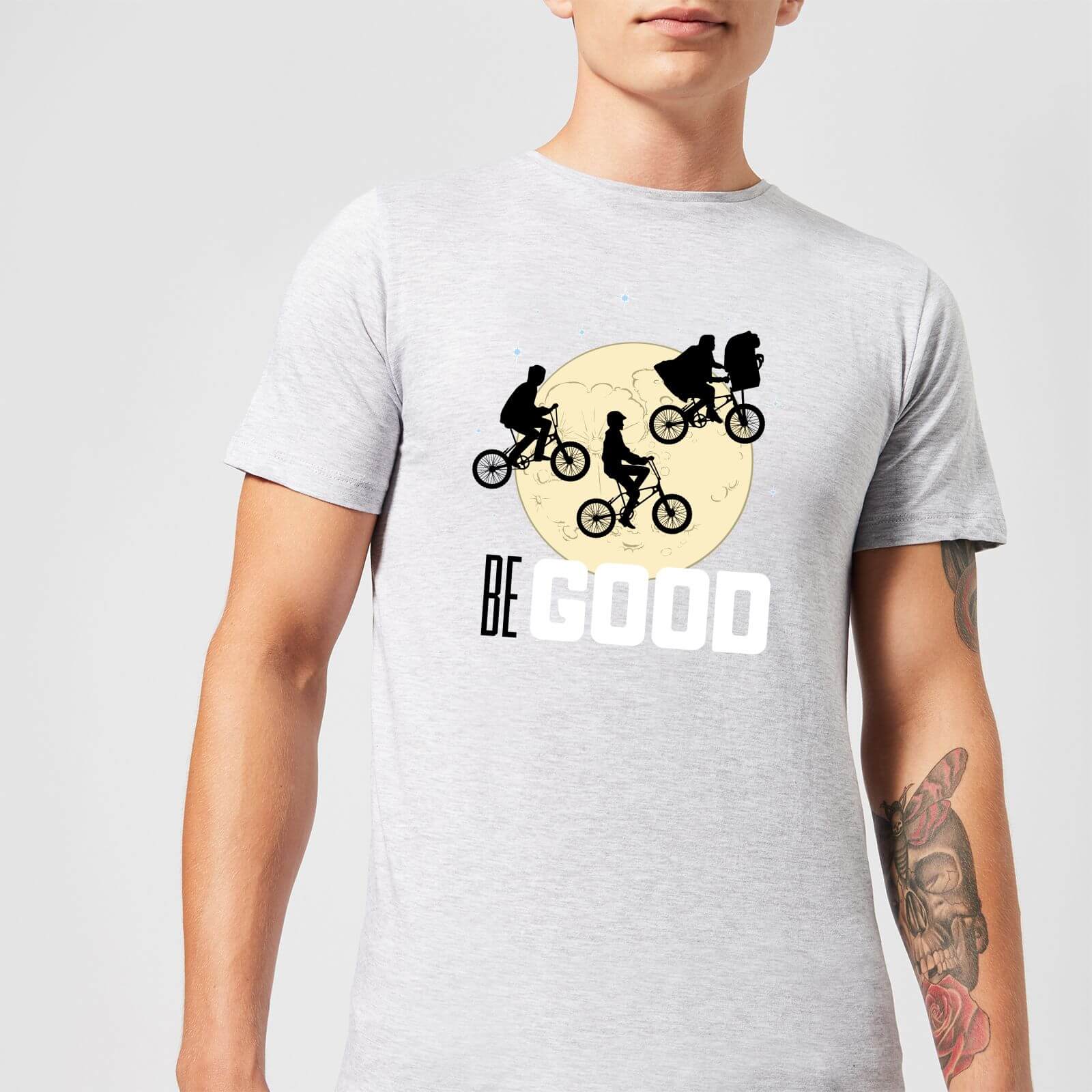 

T-Shirt Homme E.T. l'extra-terrestre - Lune Be Good - Gris - XS
