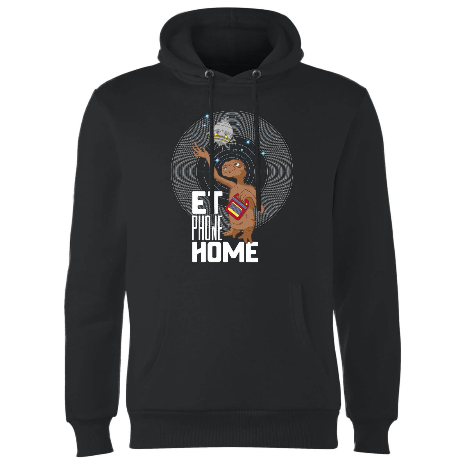 E.T. Phone Home Hoodie - Black - L