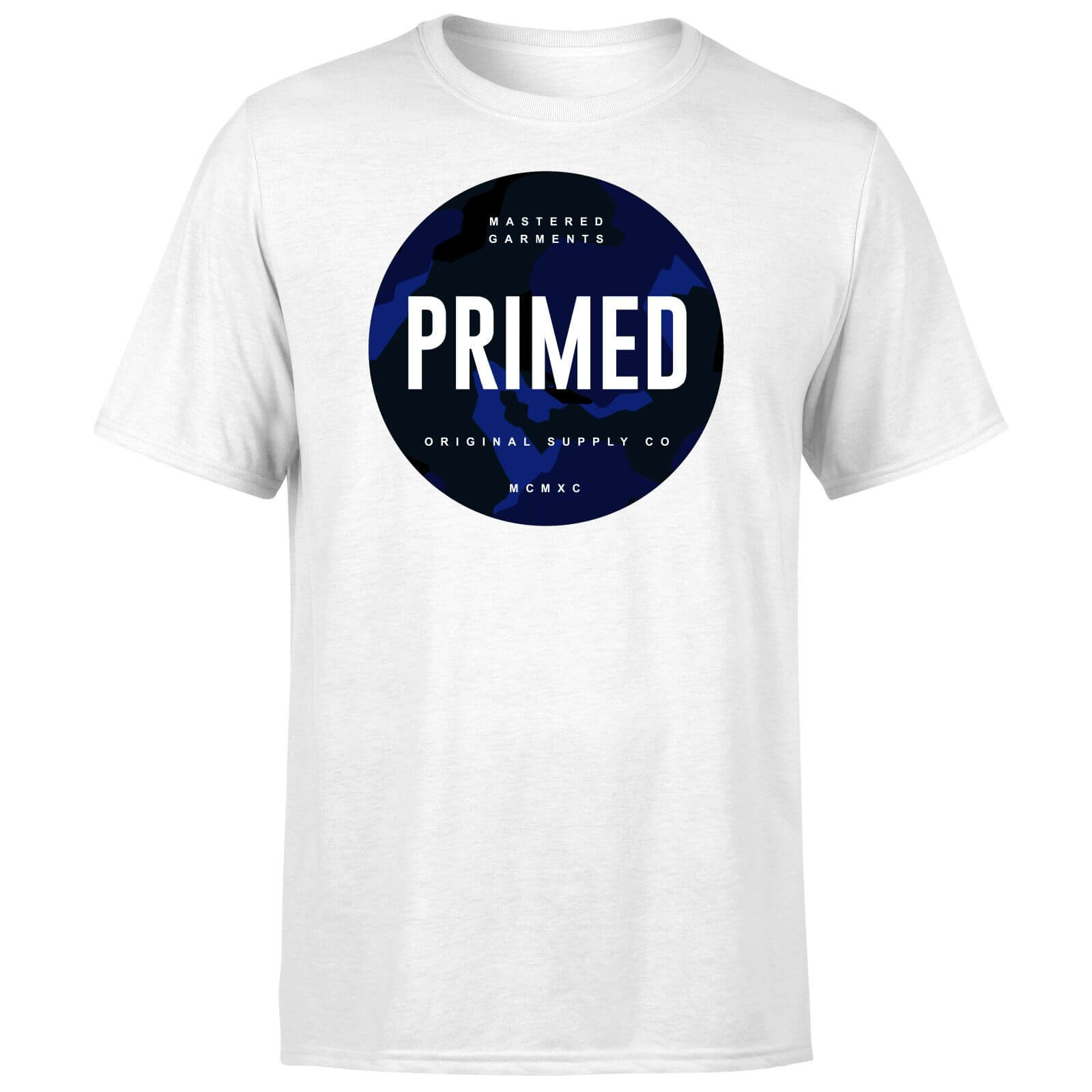 Primed Stamp T-Shirt - White - 3XL - White
