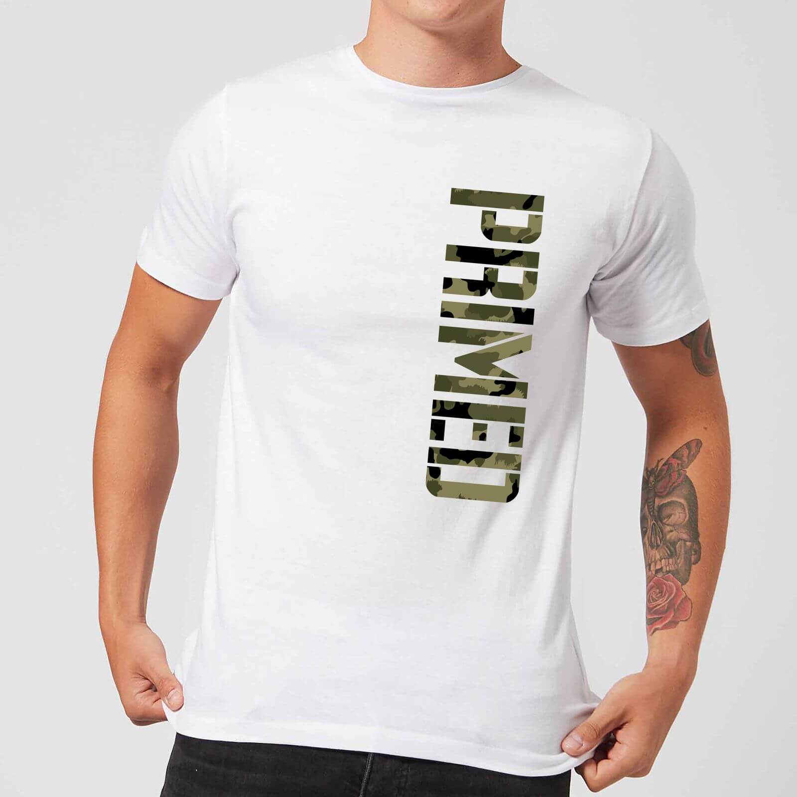Primed Campaign T-Shirt - White - 3XL - White