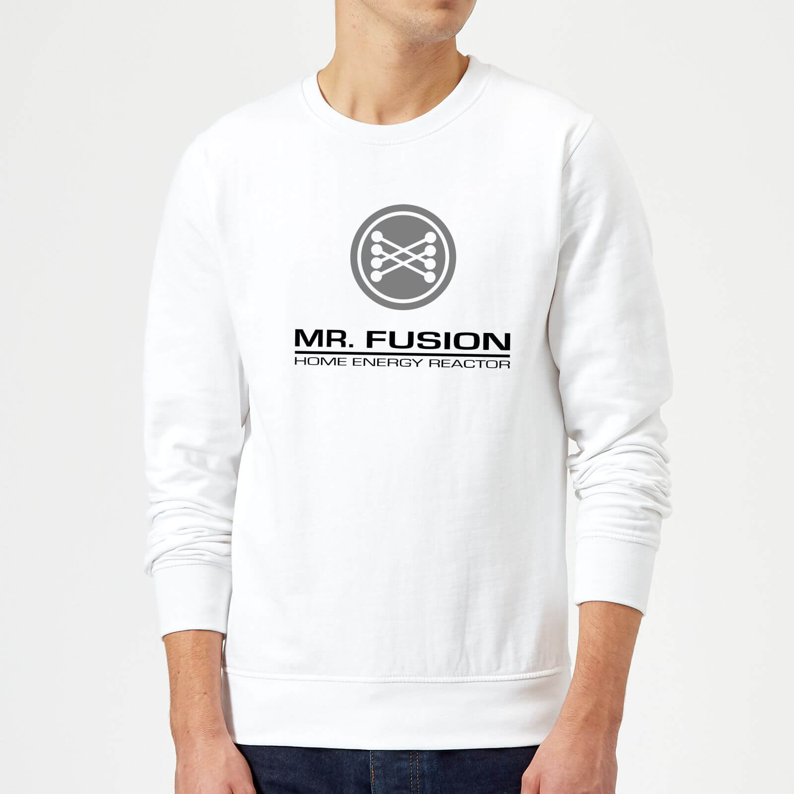

Back To The Future Mr Fusion Sweatshirt - White - M