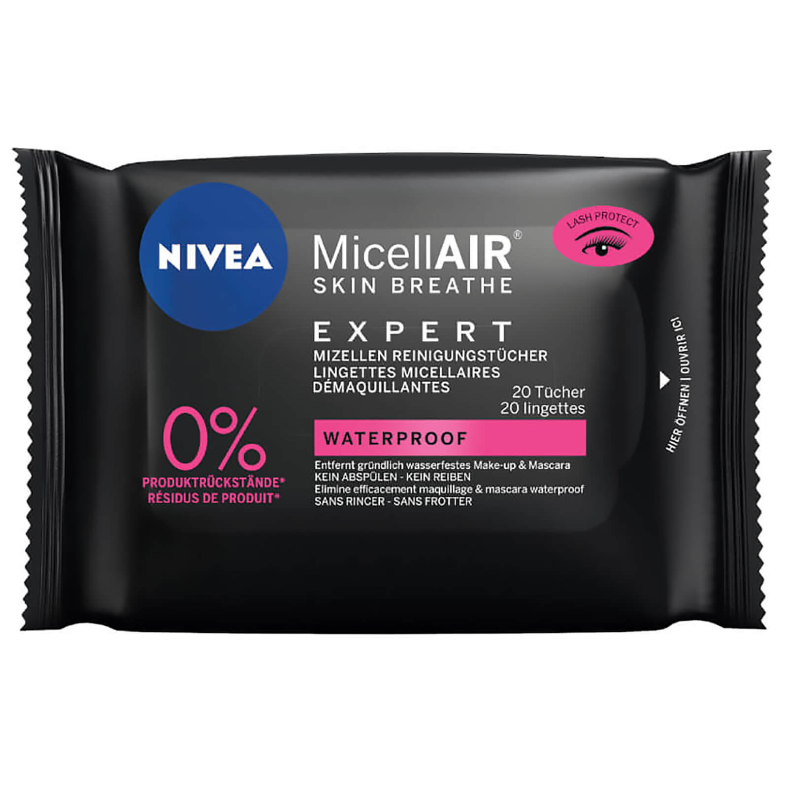 NIVEA MicellAir Skin Breathe Expert Mizellen Reinigungstücher