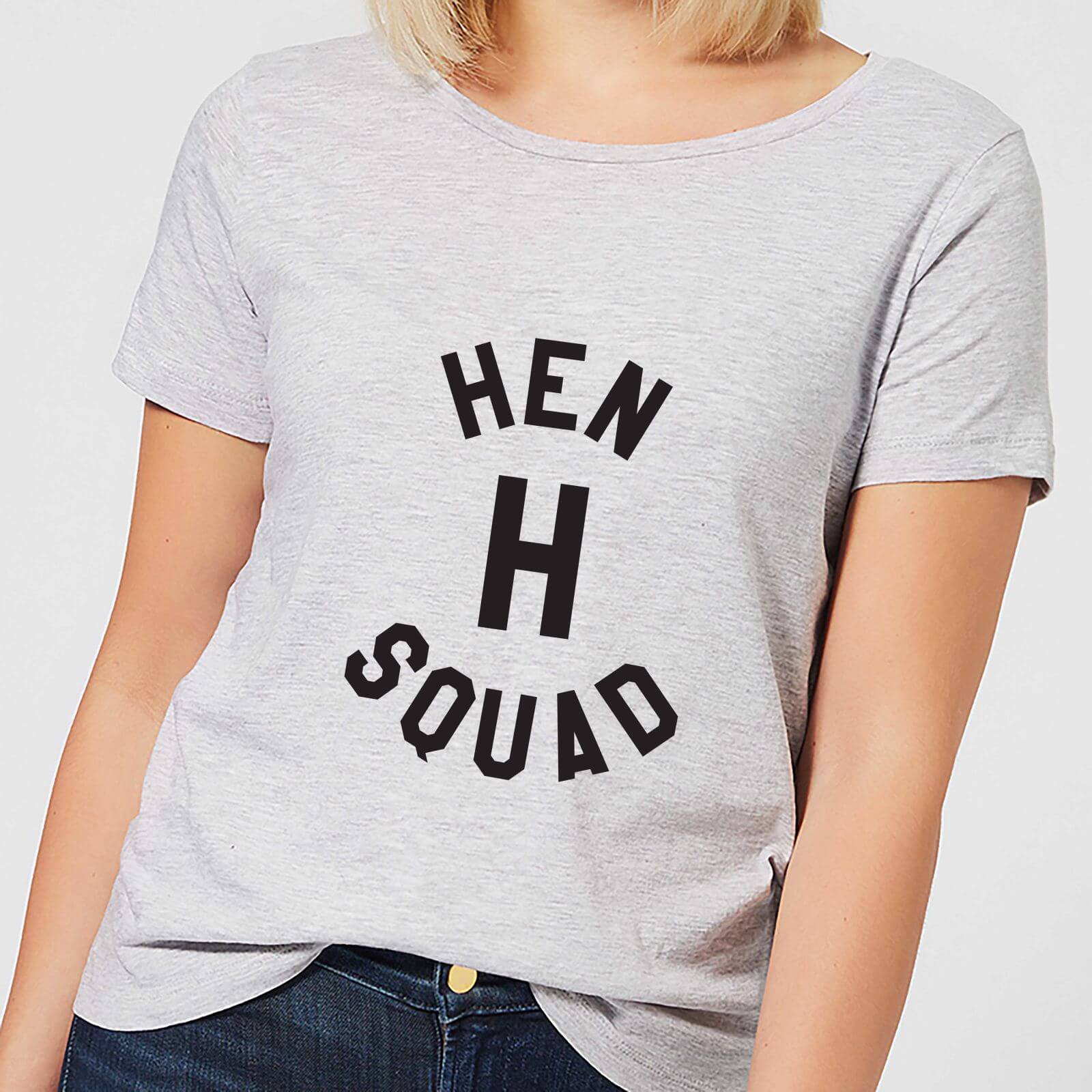 Hen 'H' Squad Women's T-Shirt - Grey - 4XL - Grey