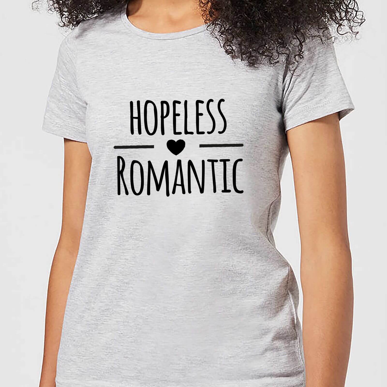 Hopeless Romantic Women's T-Shirt - Grey - M - Grey