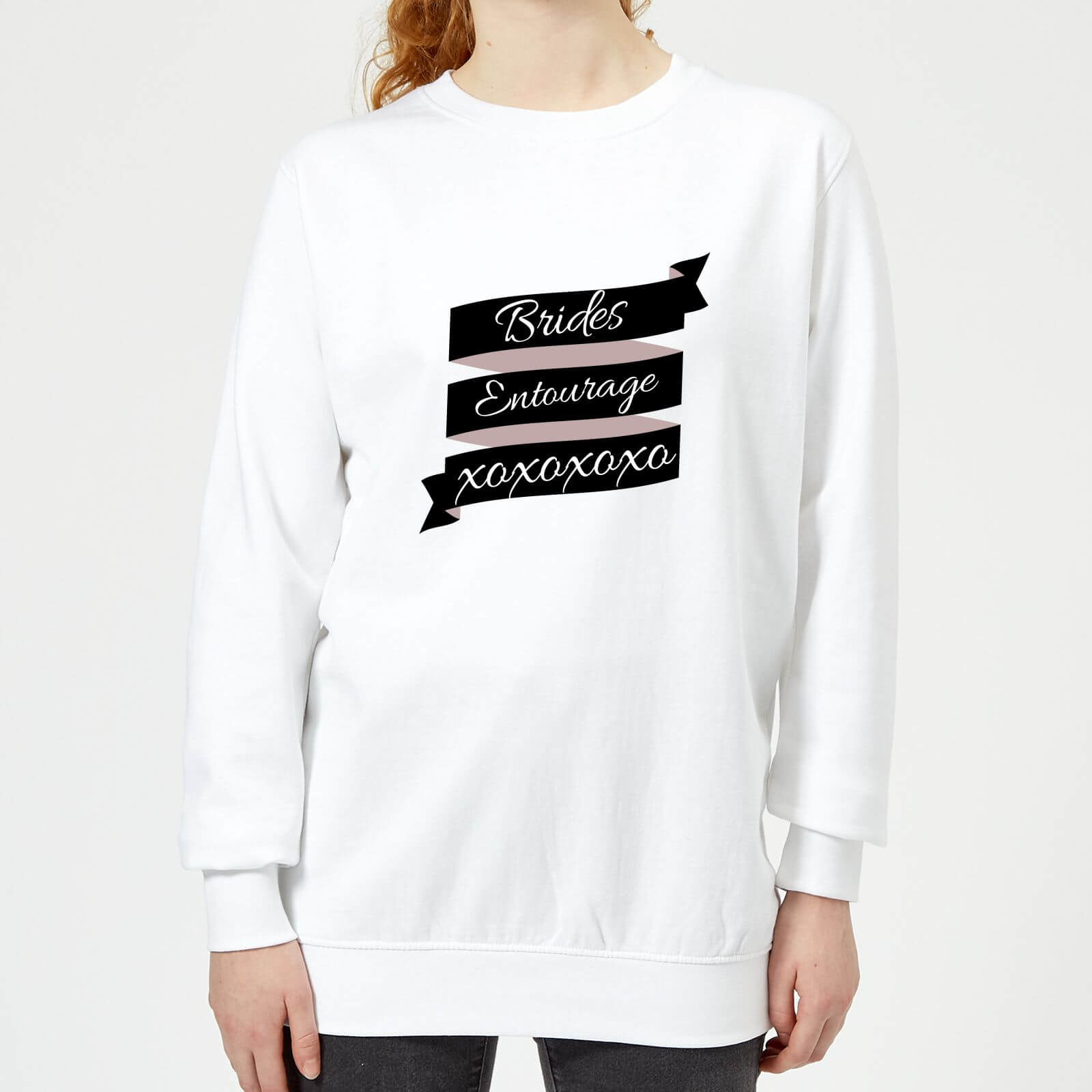 Brides Entourage Women's Sweatshirt - White - S - White
