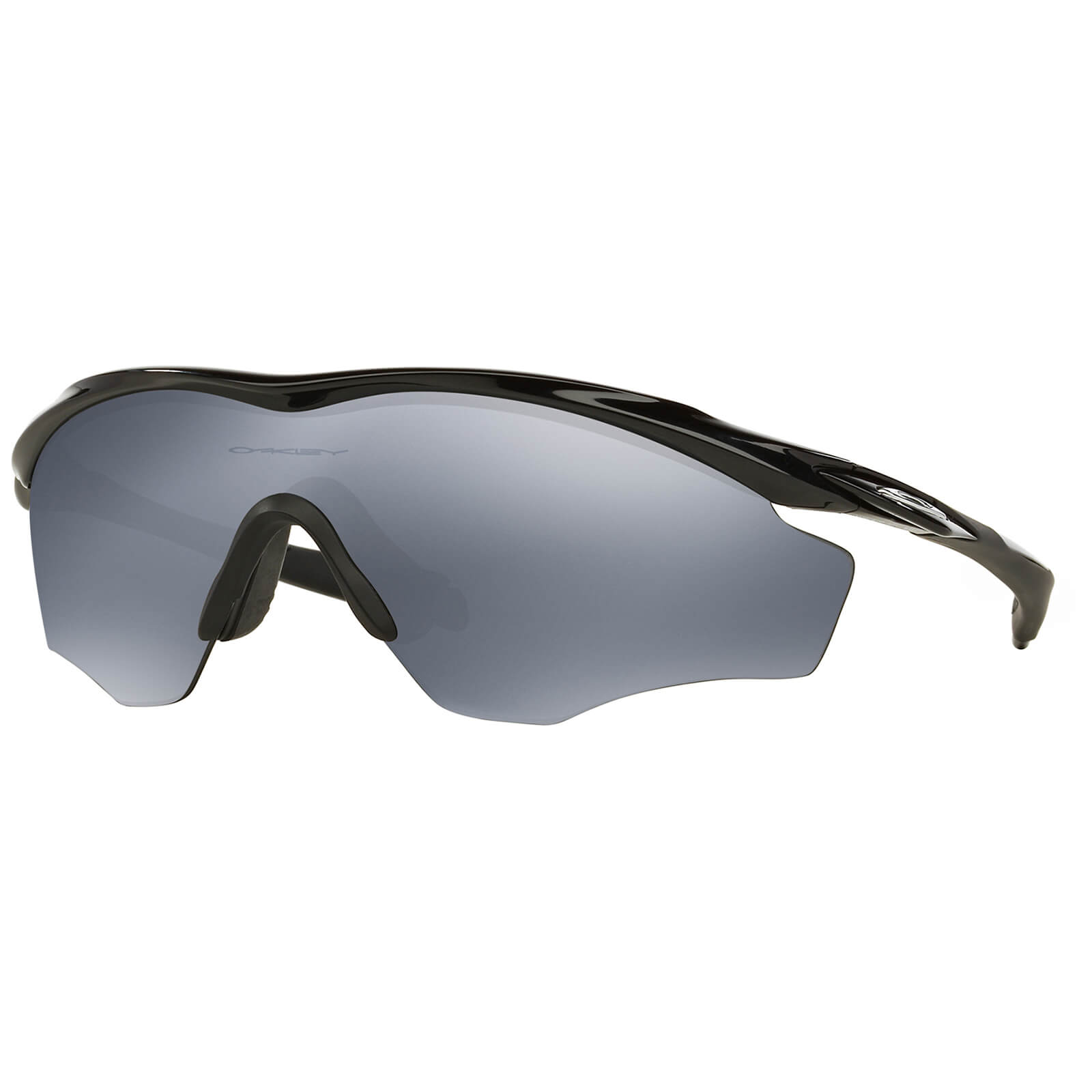 Image of Oakley M2 XL Frame Polarized Road Sunglasses - Polished Black