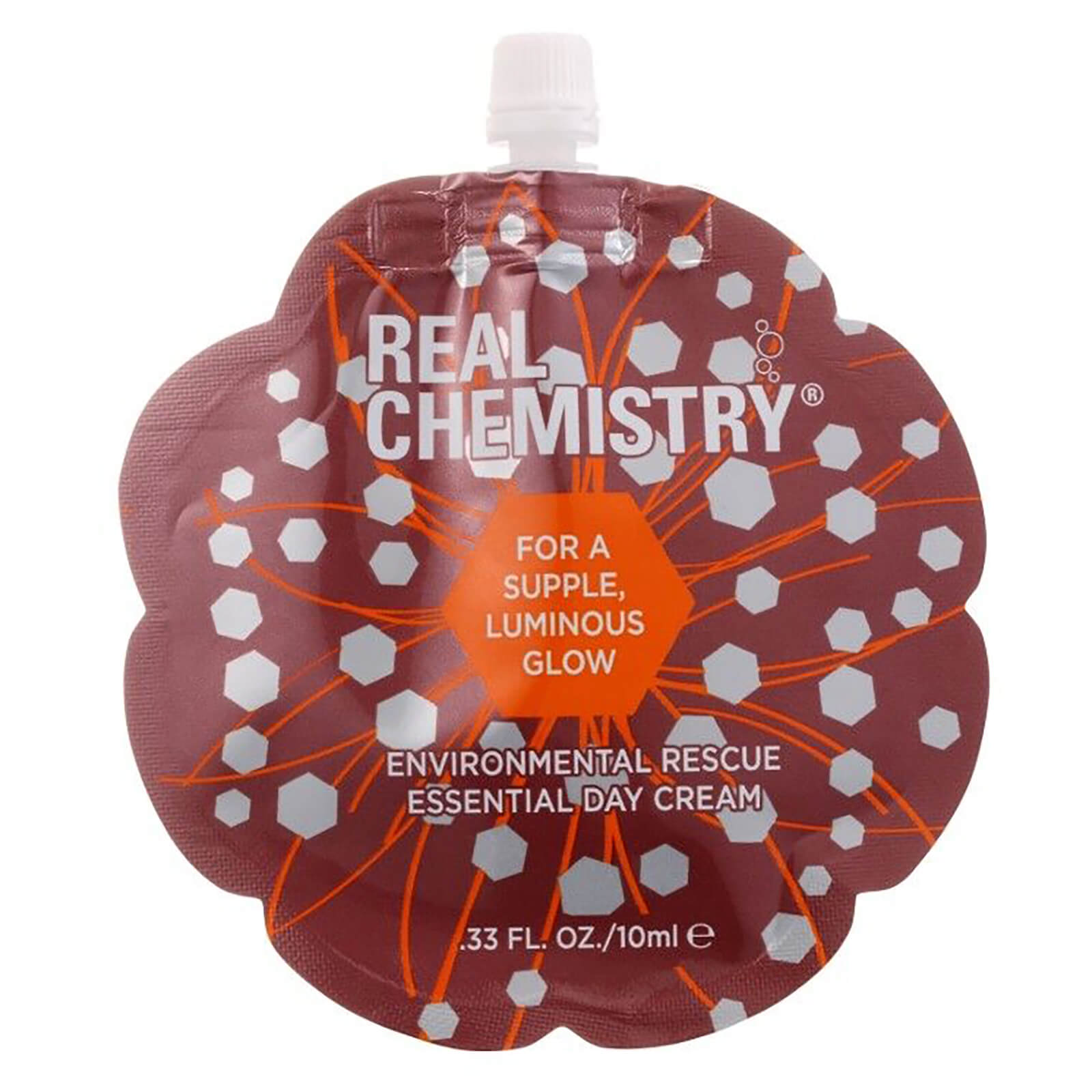

Real Chemistry Environmental Rescue Essential Day Cream 10ml with Flower Shaped Eco-Pouch