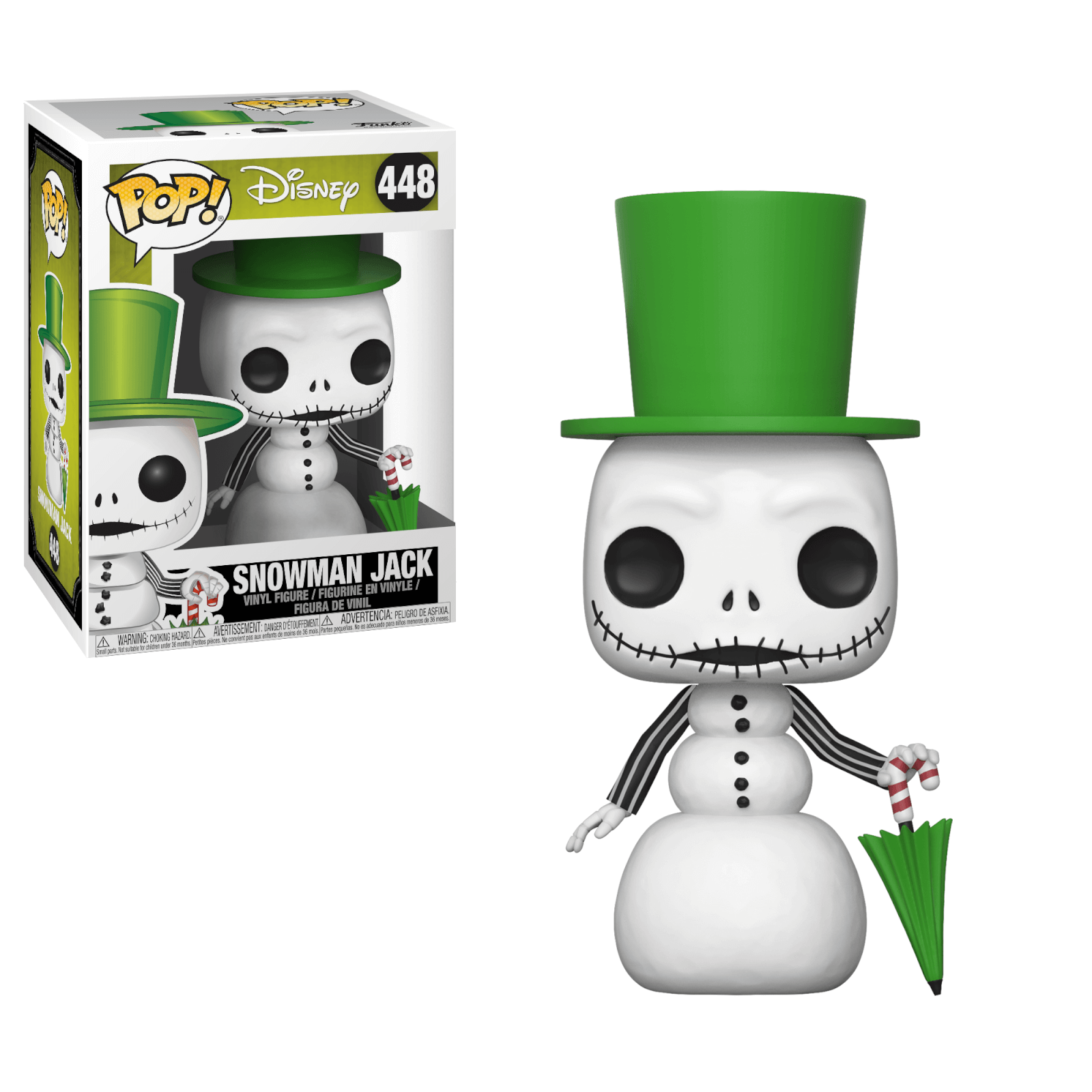 En Oferta Nightmare Before Christmas Snowman Jack Pop! Vinyl Figure