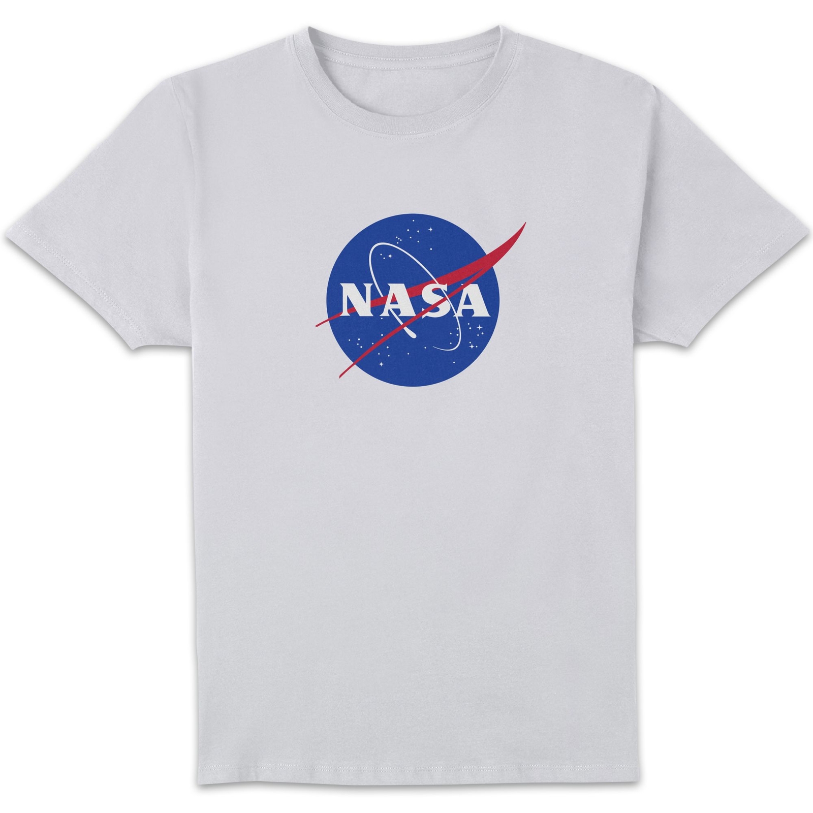 T-Shirt Homme NASA Logo Insignia - Blanc - S