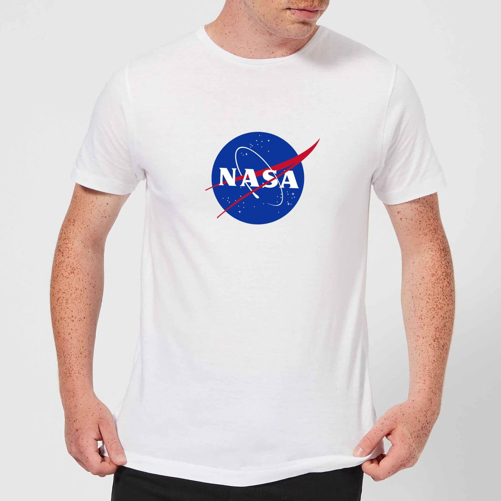 NASA Logo Insignia T-Shirt - White - 3XL