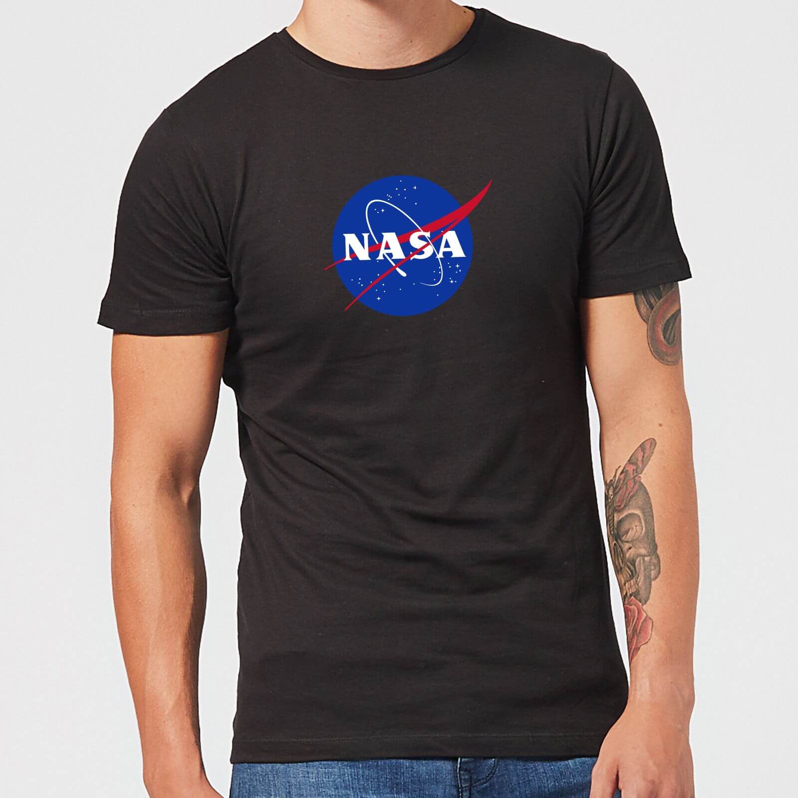NASA Logo Insignia T-Shirt - Black - 3XL