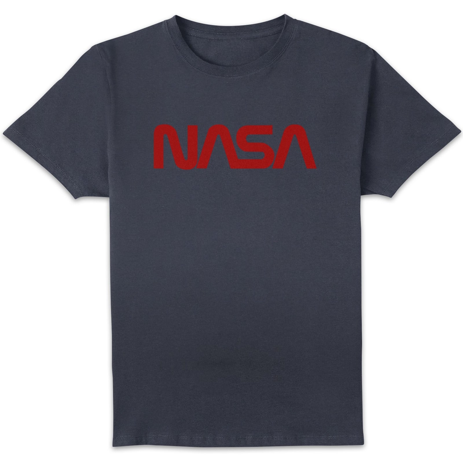 NASA Worm Red Logotype T-Shirt - Navy - XXL