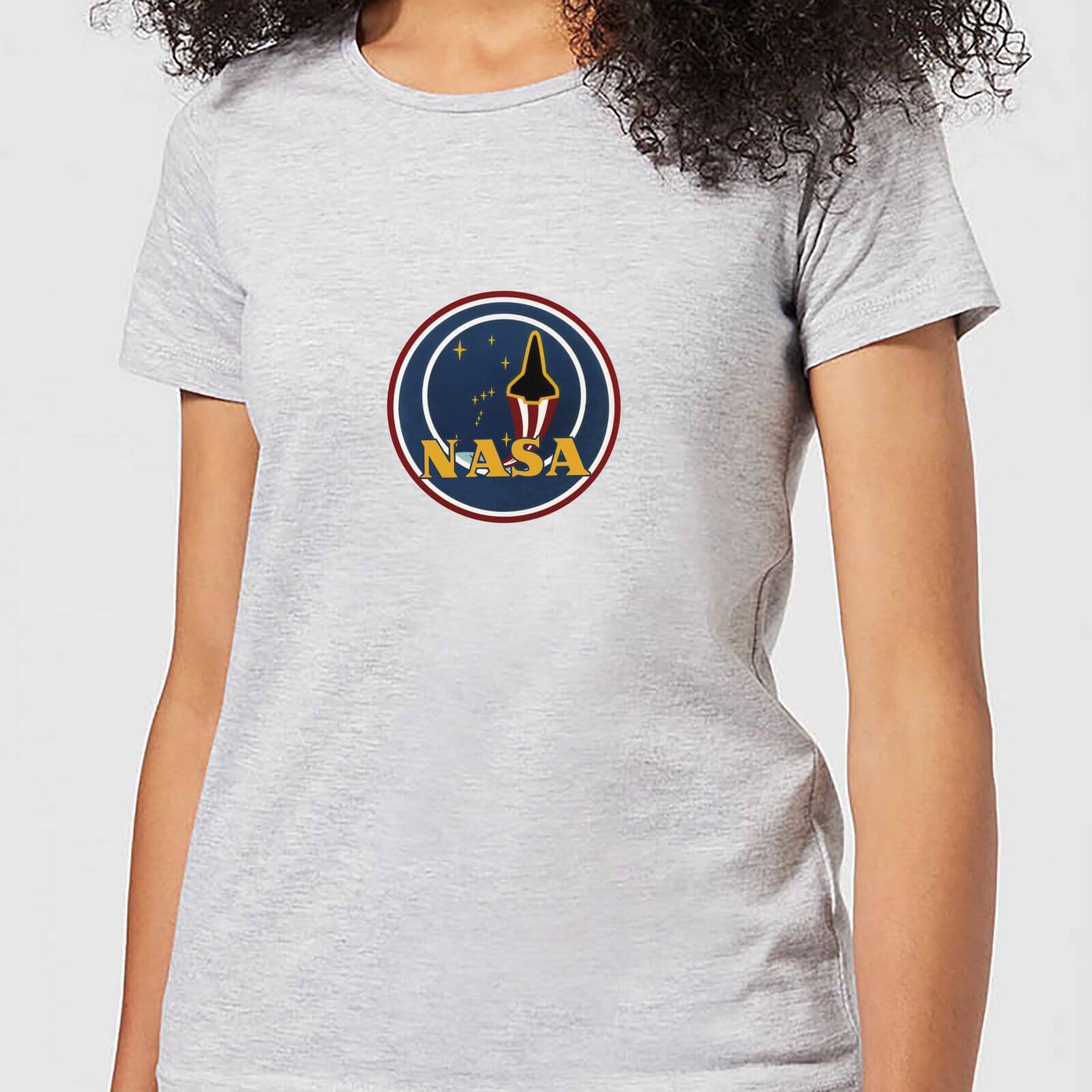 NASA JM Patch Damen T-Shirt - Grau - XXL