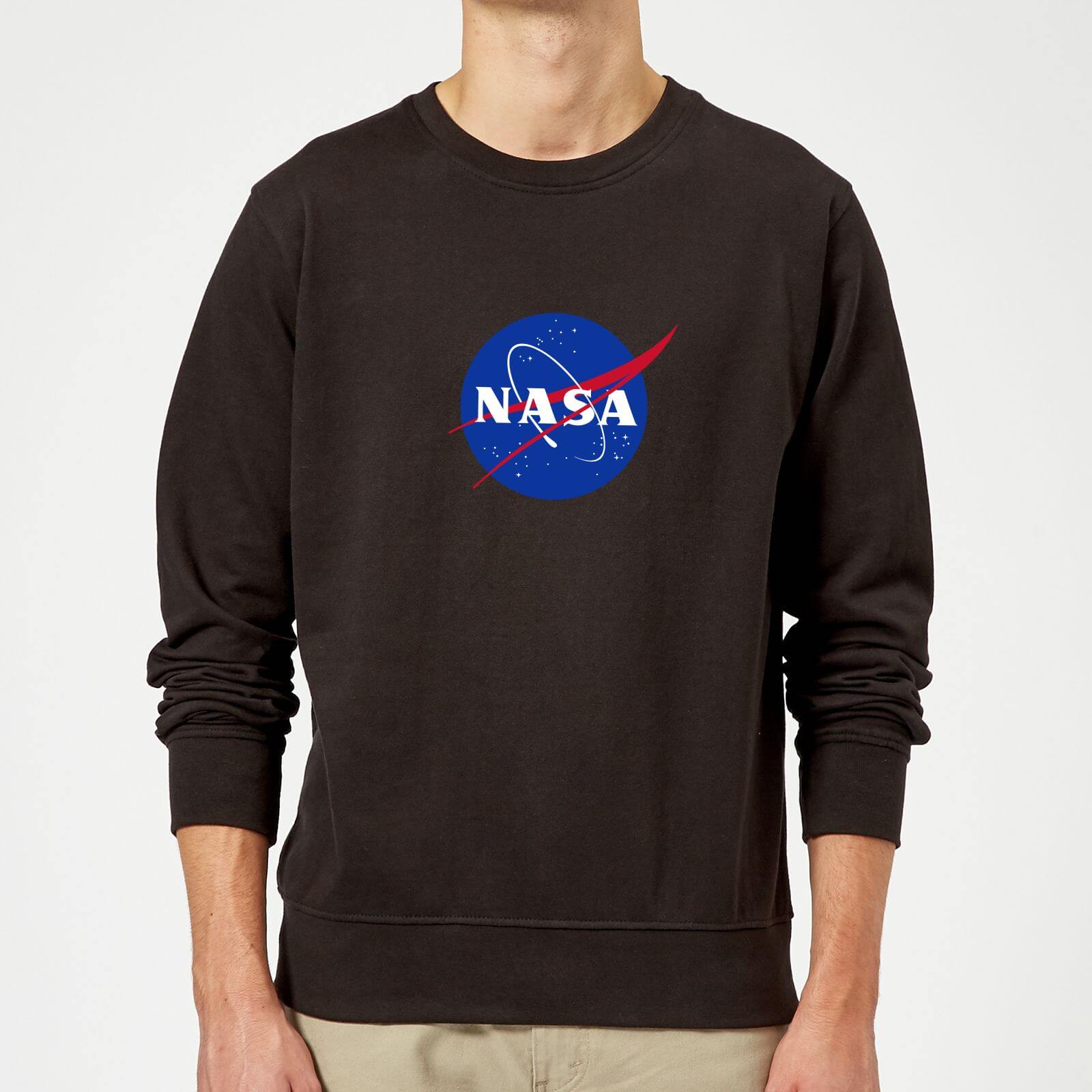 NASA Logo Insignia Sweatshirt - Black - S
