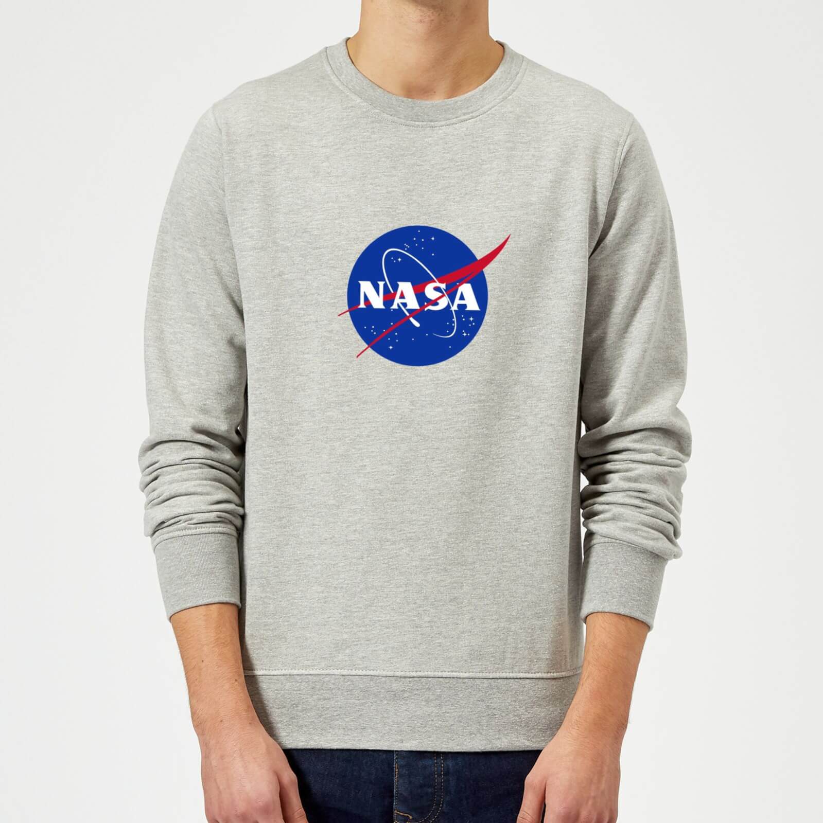NASA Logo Insignia Sweatshirt - Grey - S