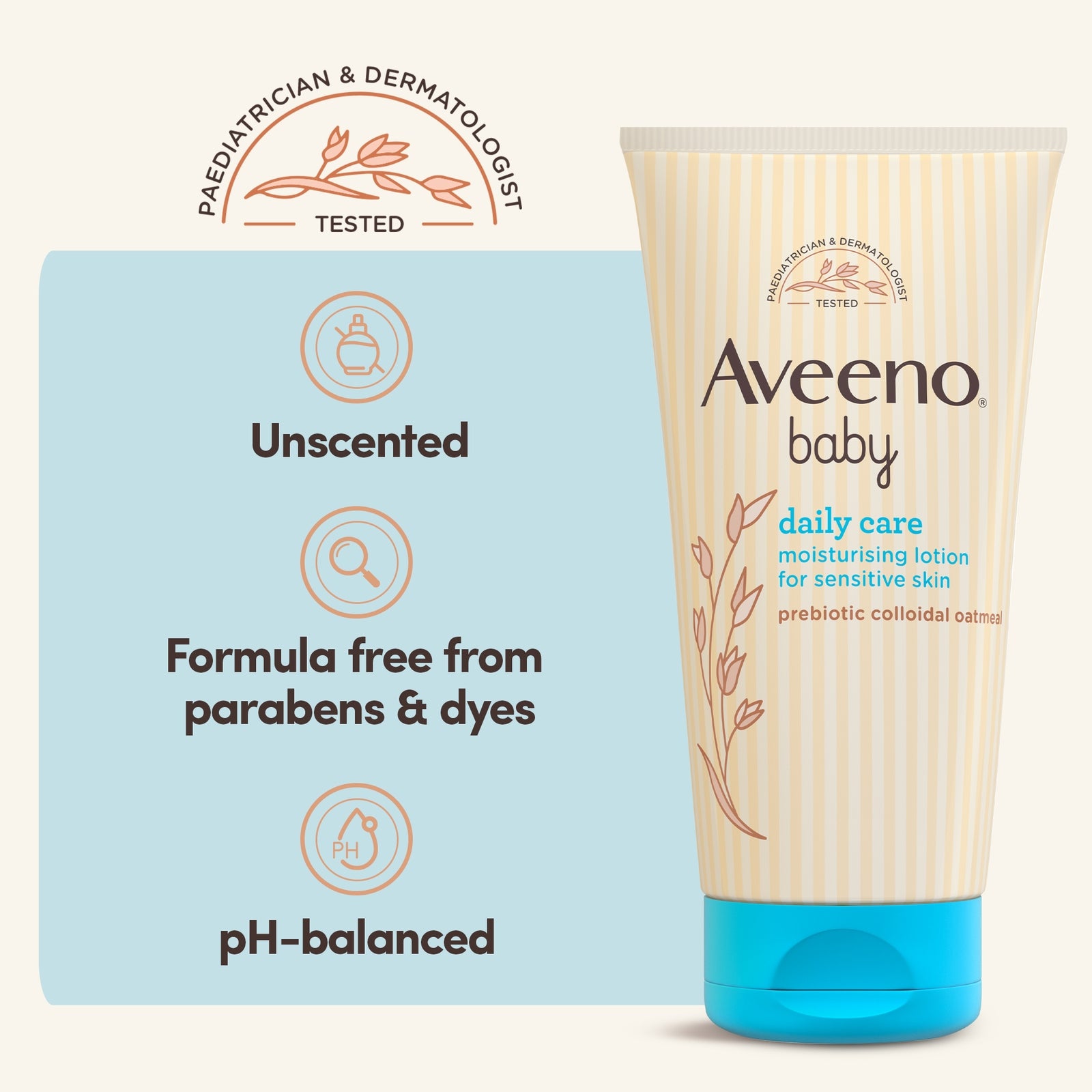 Aveeno Baby Daily Care Moisturising Lotion 150ml 3