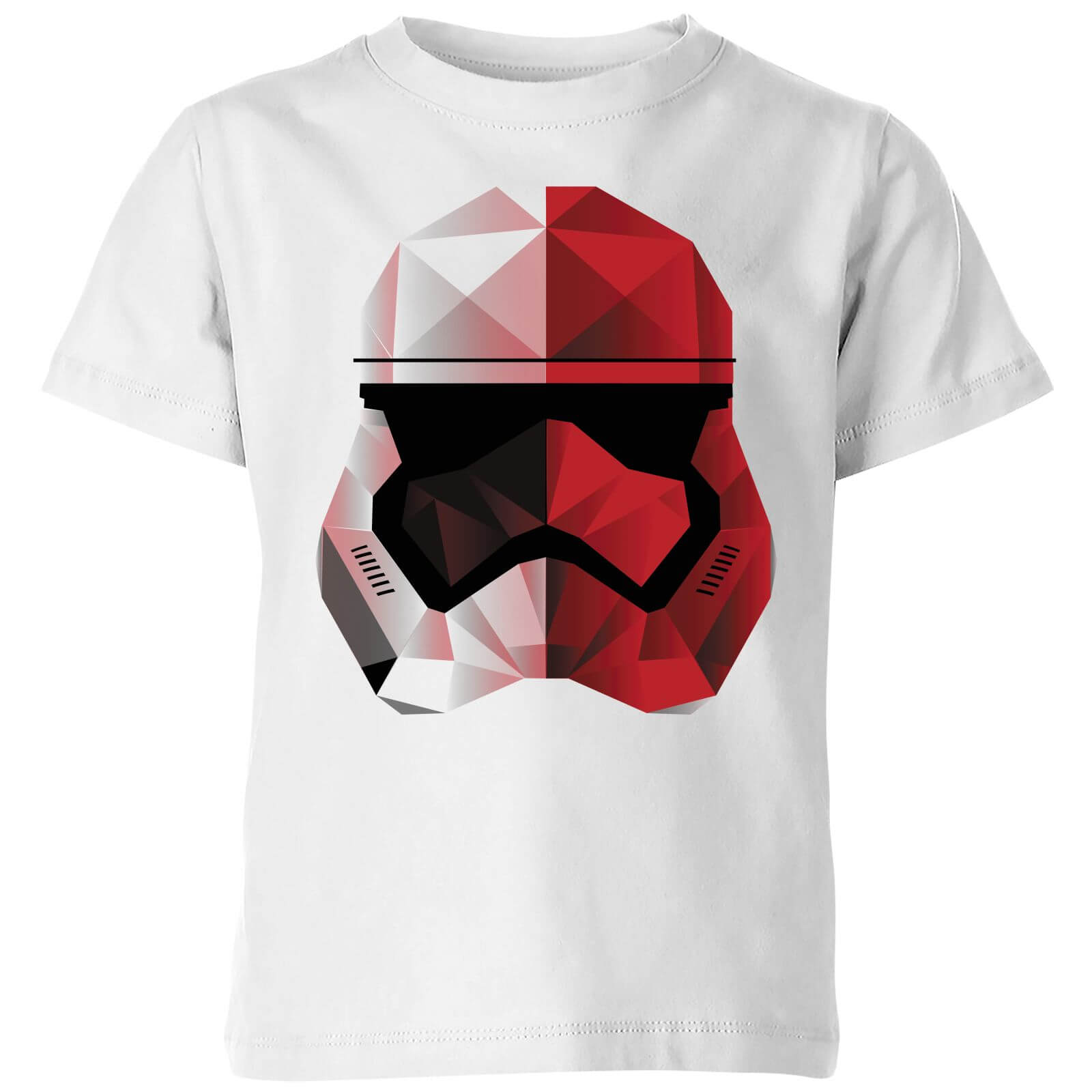 

T-Shirt Star Wars Cubist Trooper Helmet White - Bianco - Bambini - 3-4 Anni